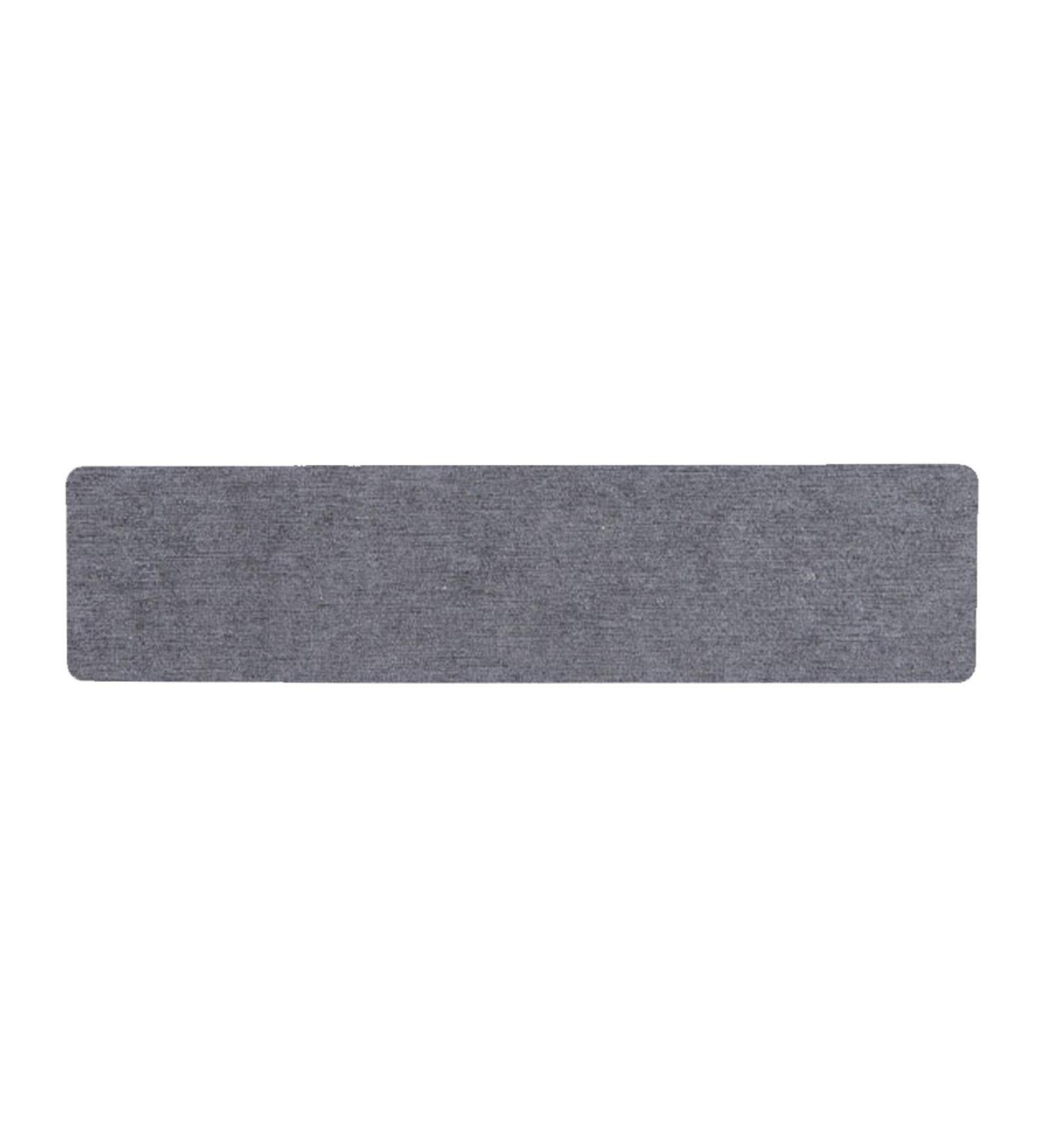 Huwen Water-Absorbing Stone Tray - Fast Drying Non-Slip Diatomite Coatings | Bathroom & Kitchen Soap Bowl Toothbrush Holder Coasters - Dark Gray 30x8cm - Buy Online on GoSupps.com