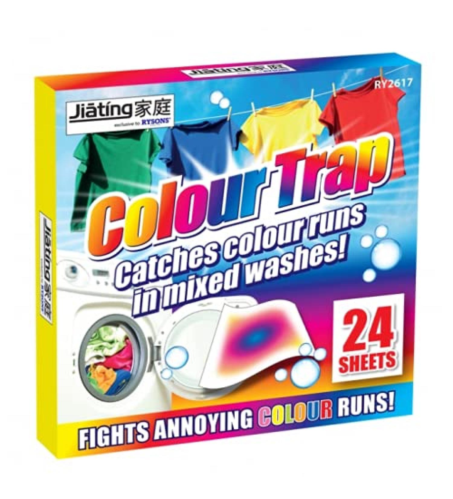 Colour Catcher Dirt Collector Reusable Sheets Complete Action Laundry Sheets Helps to Prevent Colour Run Remover Mixed Washes Protects Brightness of White Clothes 24 Sheets - Buy Online on GoSupps.com