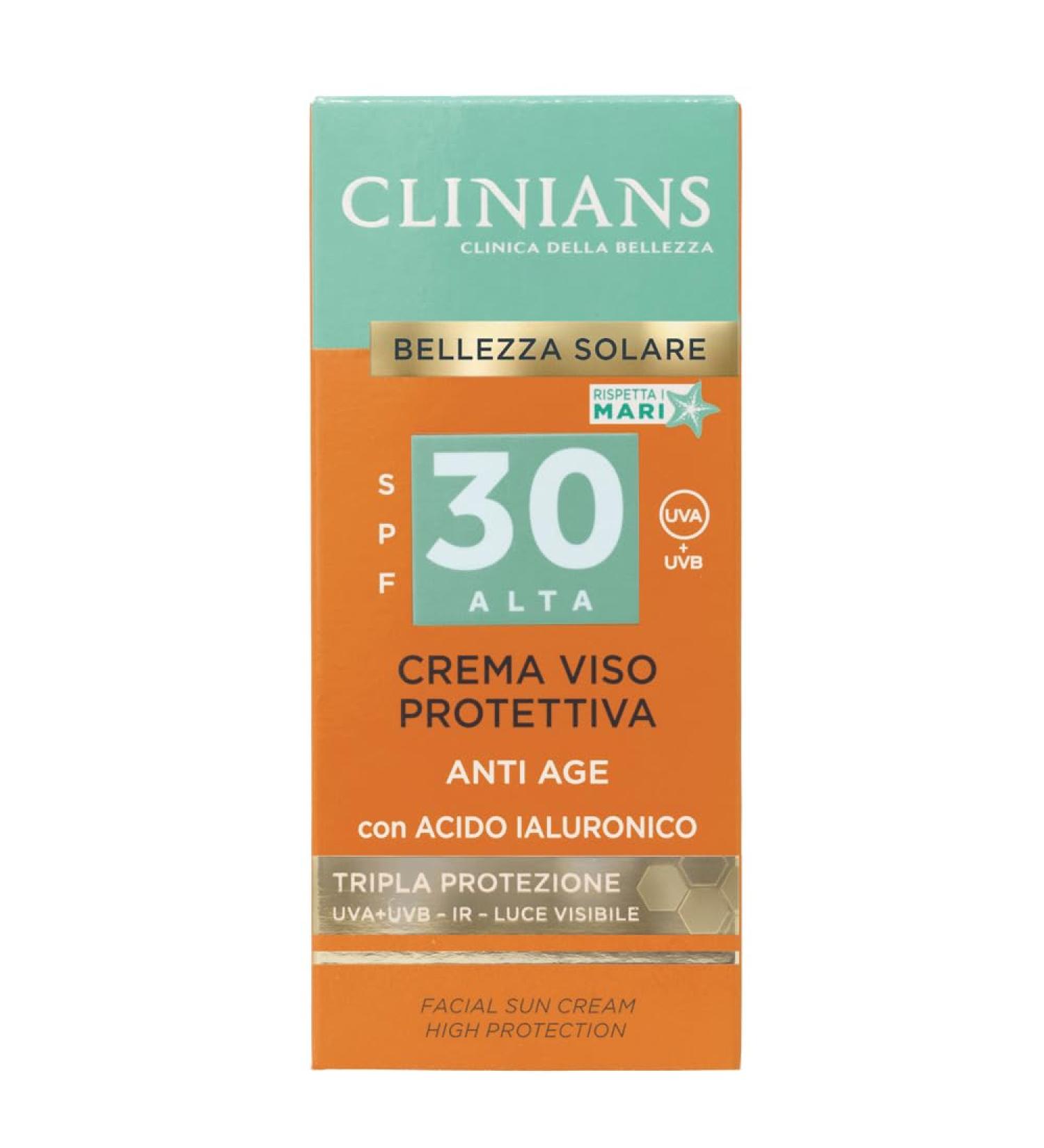 CLINIANS CLINIANS | Anti-Aging Face Sunscreen SPF30 with Multifunctional Anti-Aging Peptide and Vitamin E 75ml