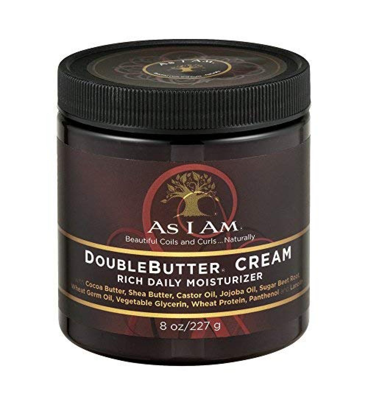 As I Am Double Butter Cream 8 oz (Pack of 2)