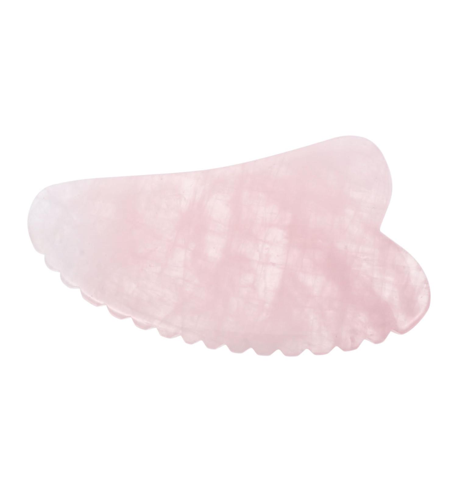 Healeved Scratching Board - Anti-Aging Gua Sha Plate & Crystal Scraping Tool for Face - Pink Jade Massage Board for Skin Care - Buy Online on GoSupps.com