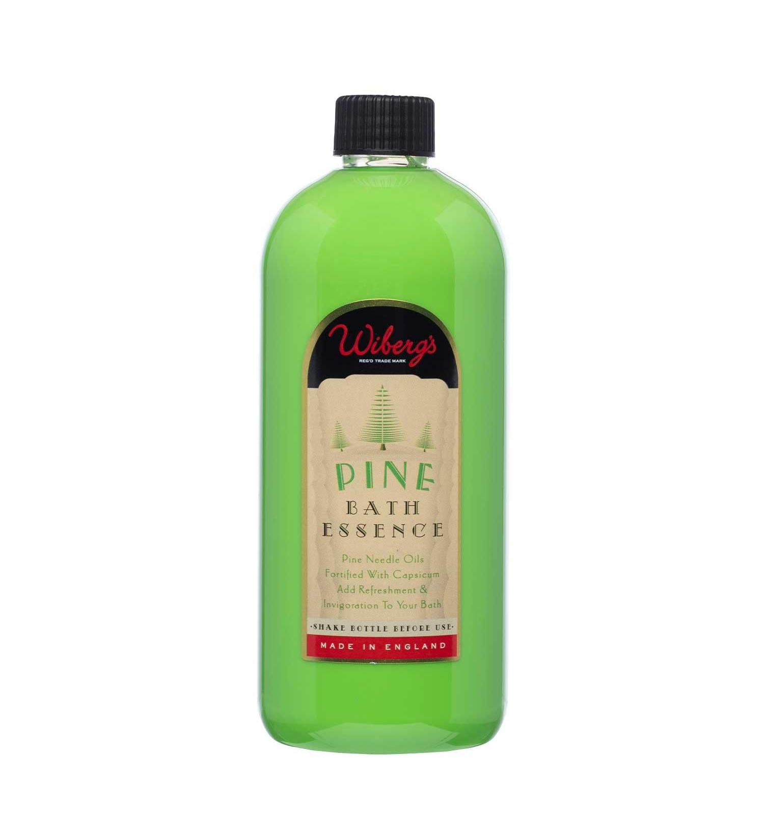 Wiberg's Pine Bath Essence - Muscle Soothing Relaxing Bath Additive with Pine Needles and Capsicum Oils 500ml - Buy Online on GoSupps.com
