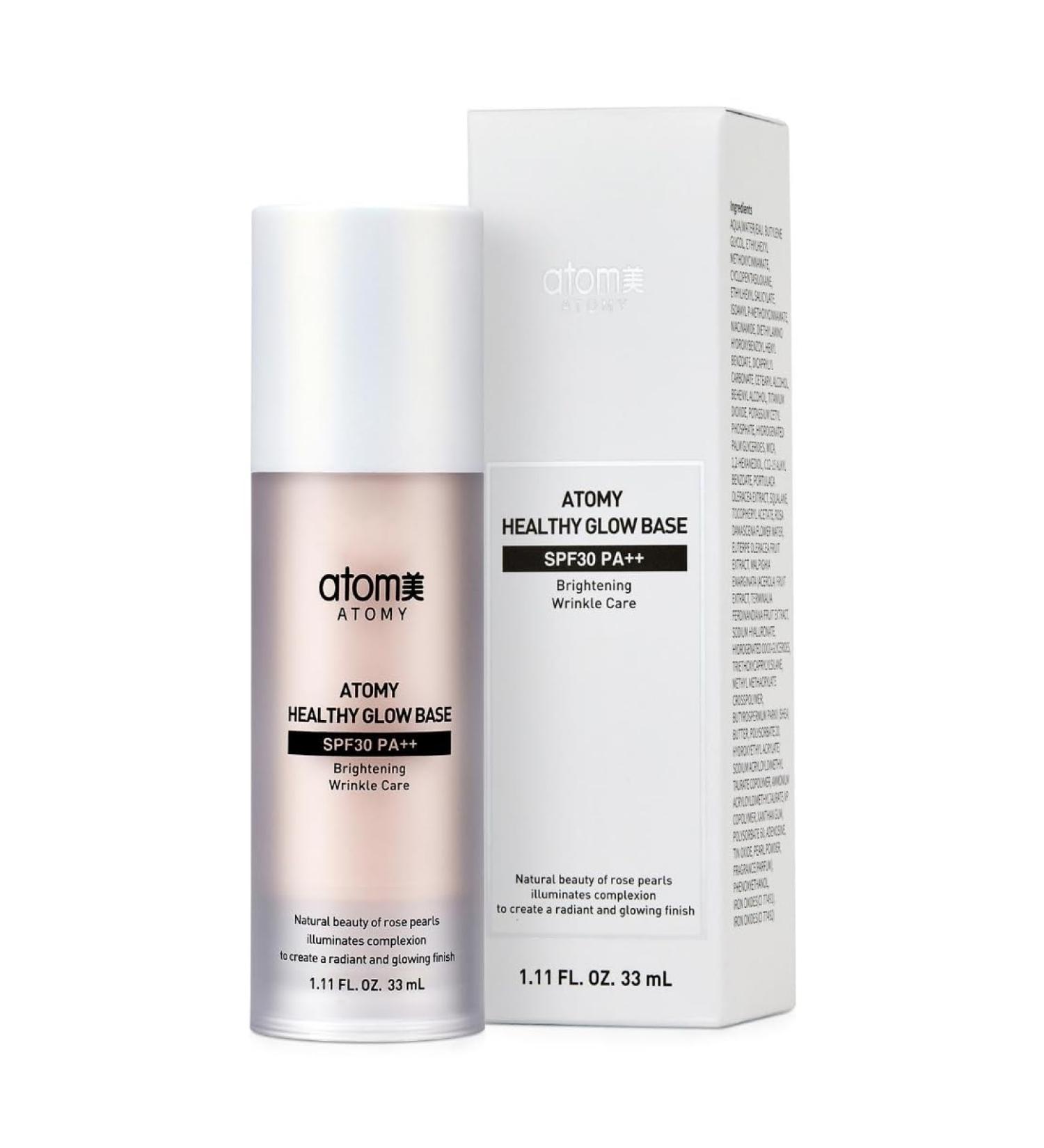 Atomy Healthy Glow Base 1.11 FL.OZ. / 33ml - Nourishing Makeup Primer for Radiant Skin | International Shipping Available - Buy Online on GoSupps.com