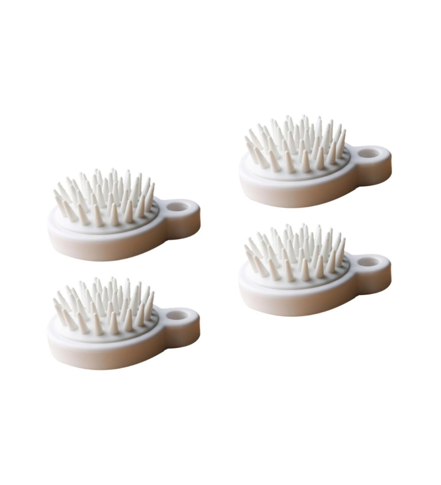 Buy Gatuida Hand Scrubber Set - 4-Piece White Laundry Collector & Massage Brush | Electric Massagers for Effective Cleaning | Fast International Shipping - Buy Online on GoSupps.com