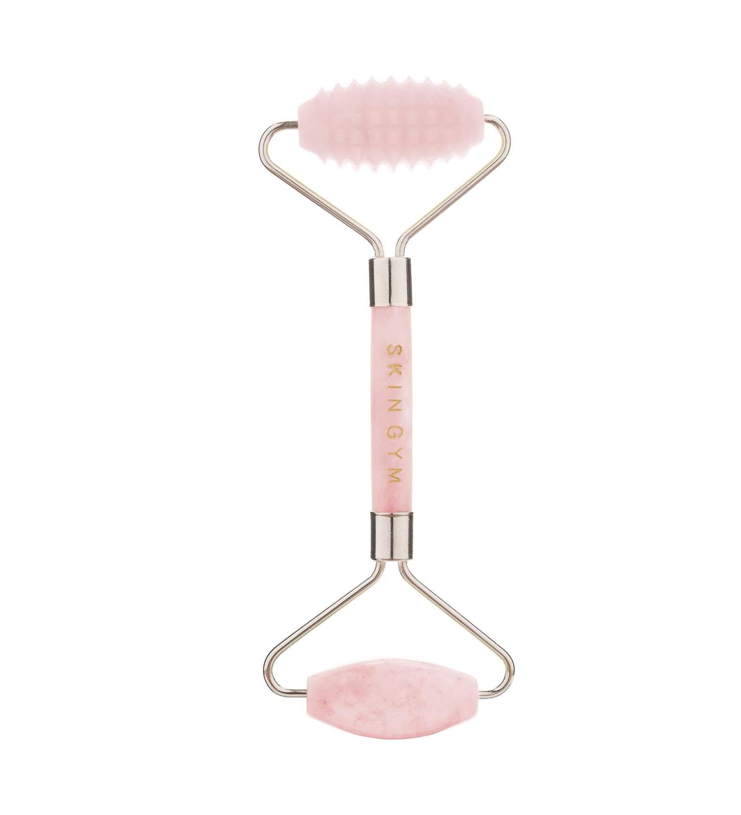 Buy Skin Gym 2D Texturized Facial Roller - Anti-Aging Fine Lines & Wrinkles Massager - Rose Beauty Tool for Youthful Skin - Buy Online on GoSupps.com