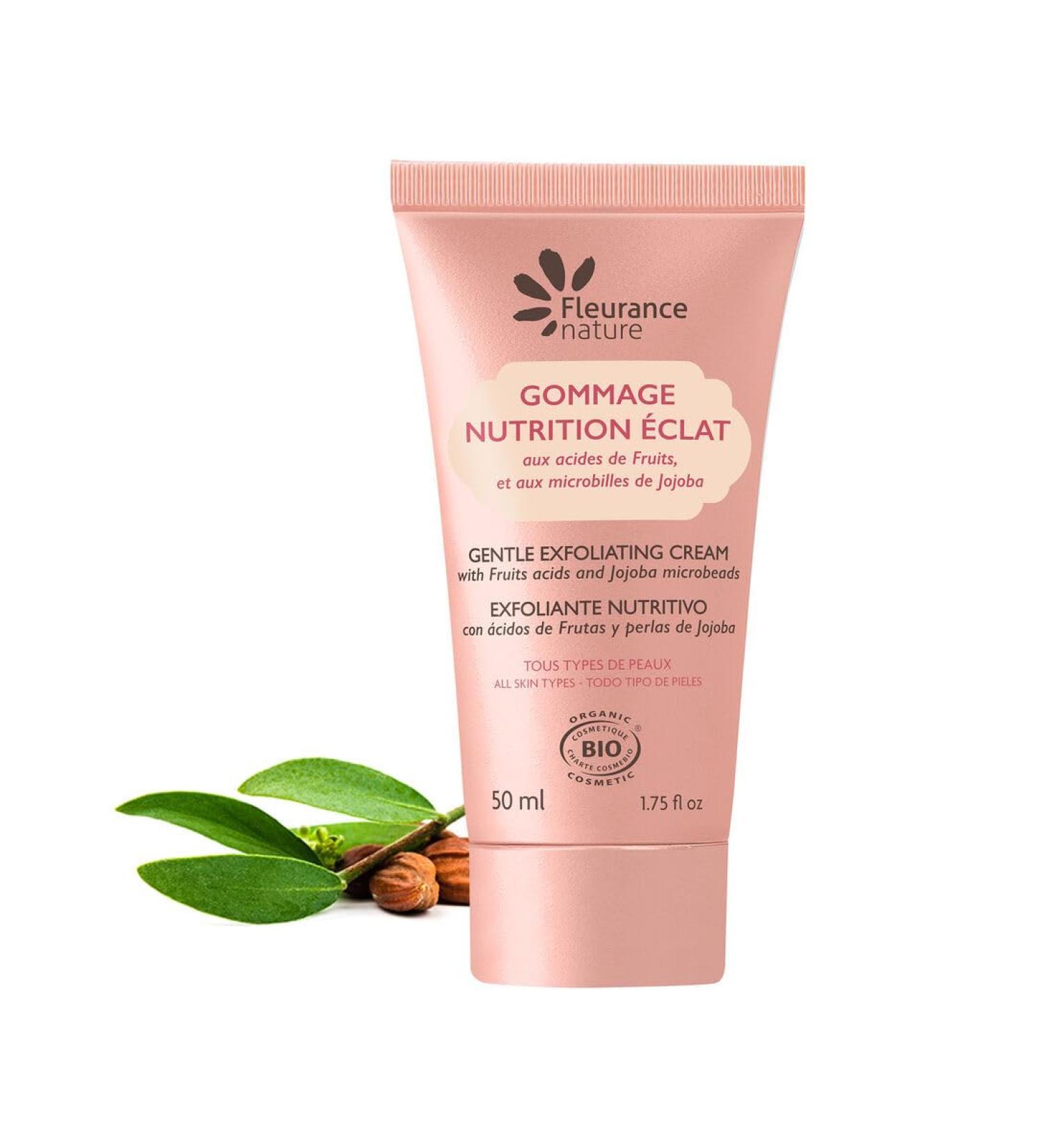 Fleurance Nature Gentle Exfoliating Cream Organic Cosmetics 50 ml