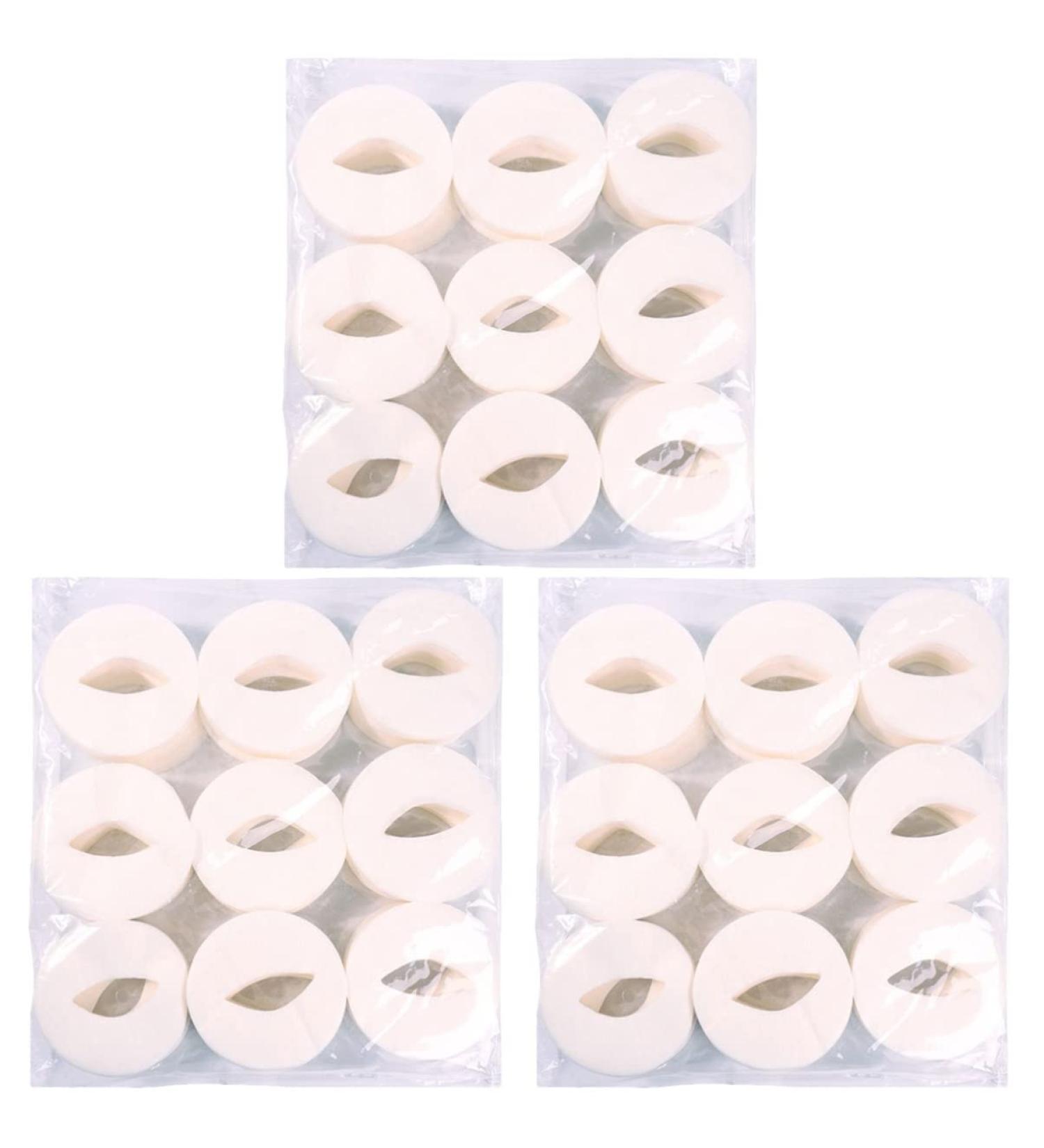 FRCOLOR Eye Patch - 2700 Pcs Cotton Under Eye Guards for Eyelash Extensions | Soft Skin Care Masks | 6.7x6.7cm - International Shipping Available - Buy Online on GoSupps.com