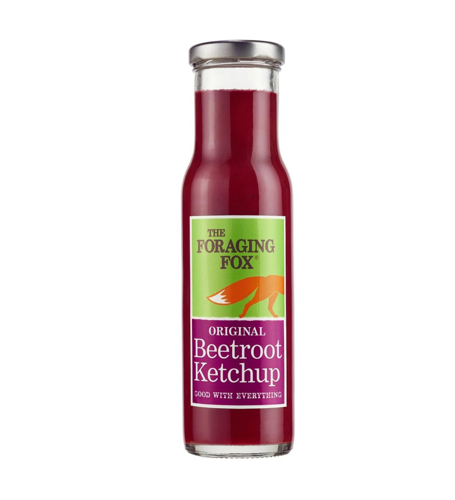 Foraging Fox - Beetroot Ketchup Original - 9 oz. - Buy Online on GoSupps.com