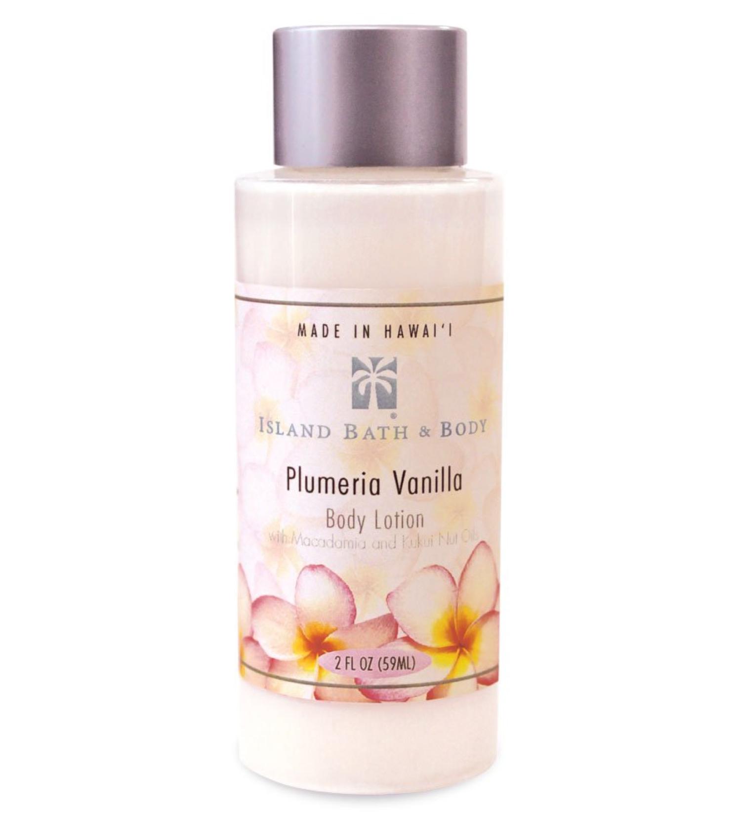 Island Bath & Body Plumeria Vanilla Travel Size Body Lotion 2 fl. oz.