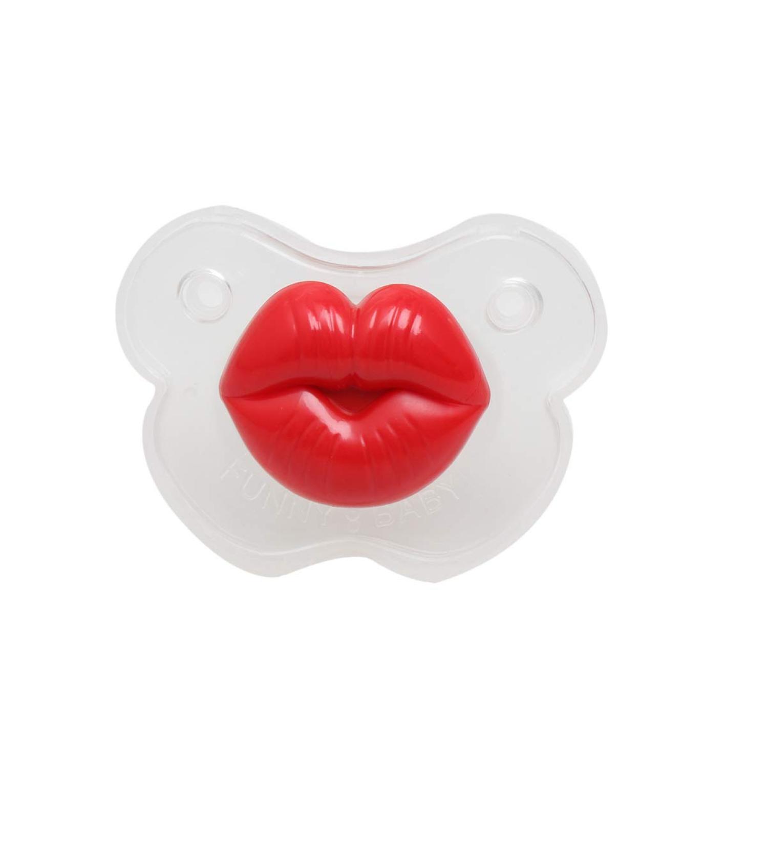 Funny Silicone Baby Pacifier - Cute Lips Design | Mam Schnuller | Perfect Baby Accessory for Pacifier Care - Buy Online on GoSupps.com