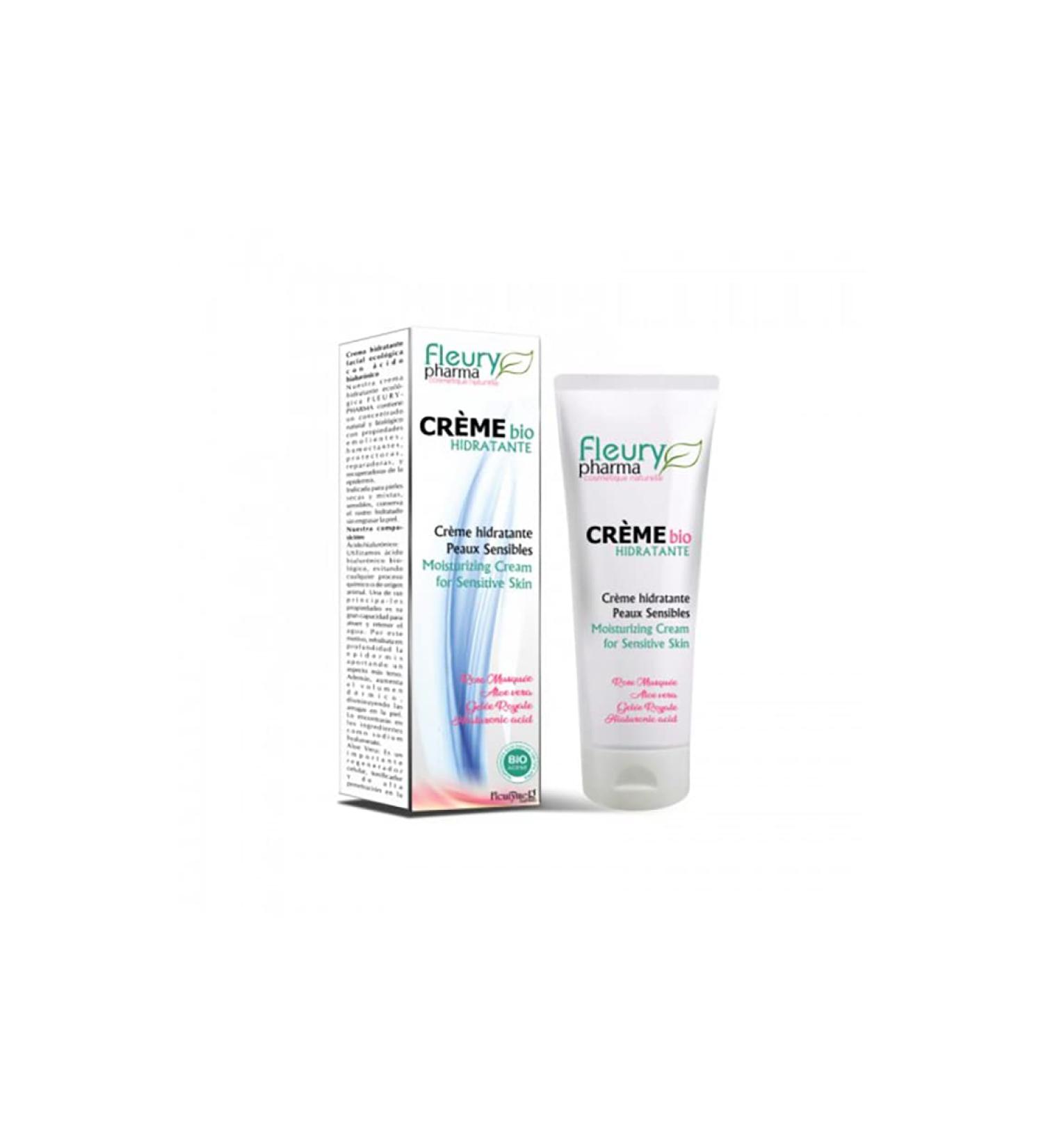 FLEURYPHARMA ORGANIC MOISTURIZING CREAM 85ML.