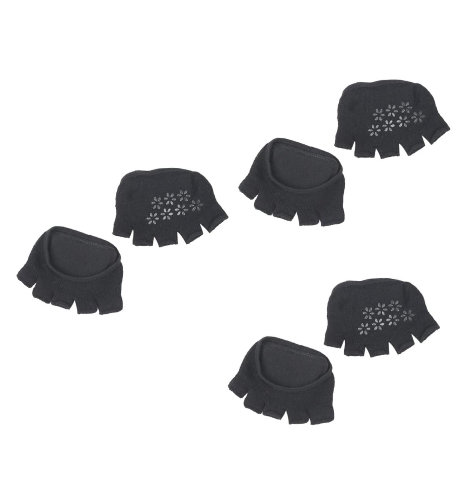 GLEAVI 3 Pairs Half Breathable Toe Cover - High Heels Forefoot Pads & Metatarsal Sleeves for Women | Comfort & Sweat Absorption - Buy Online on GoSupps.com