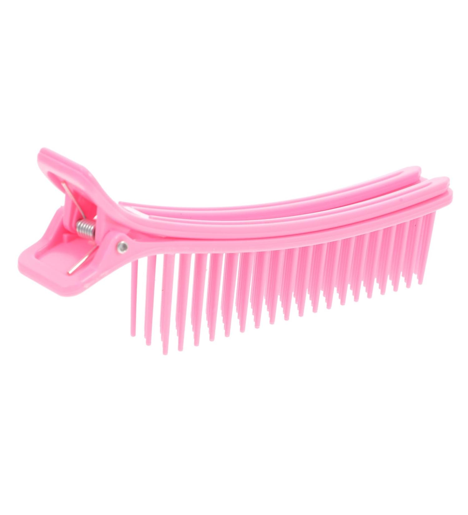 NUSITOU Hair Salon Clip Hairdresser Clip Barber Grips Hair Sectioning Clips Salon Accessories Grip Clips for Hair Sectioning Hairdressing Hairpin Hair Styling Tools Hair Styling Clip 14.20X3.00X2.30CM Pink - Buy Online on GoSupps.com