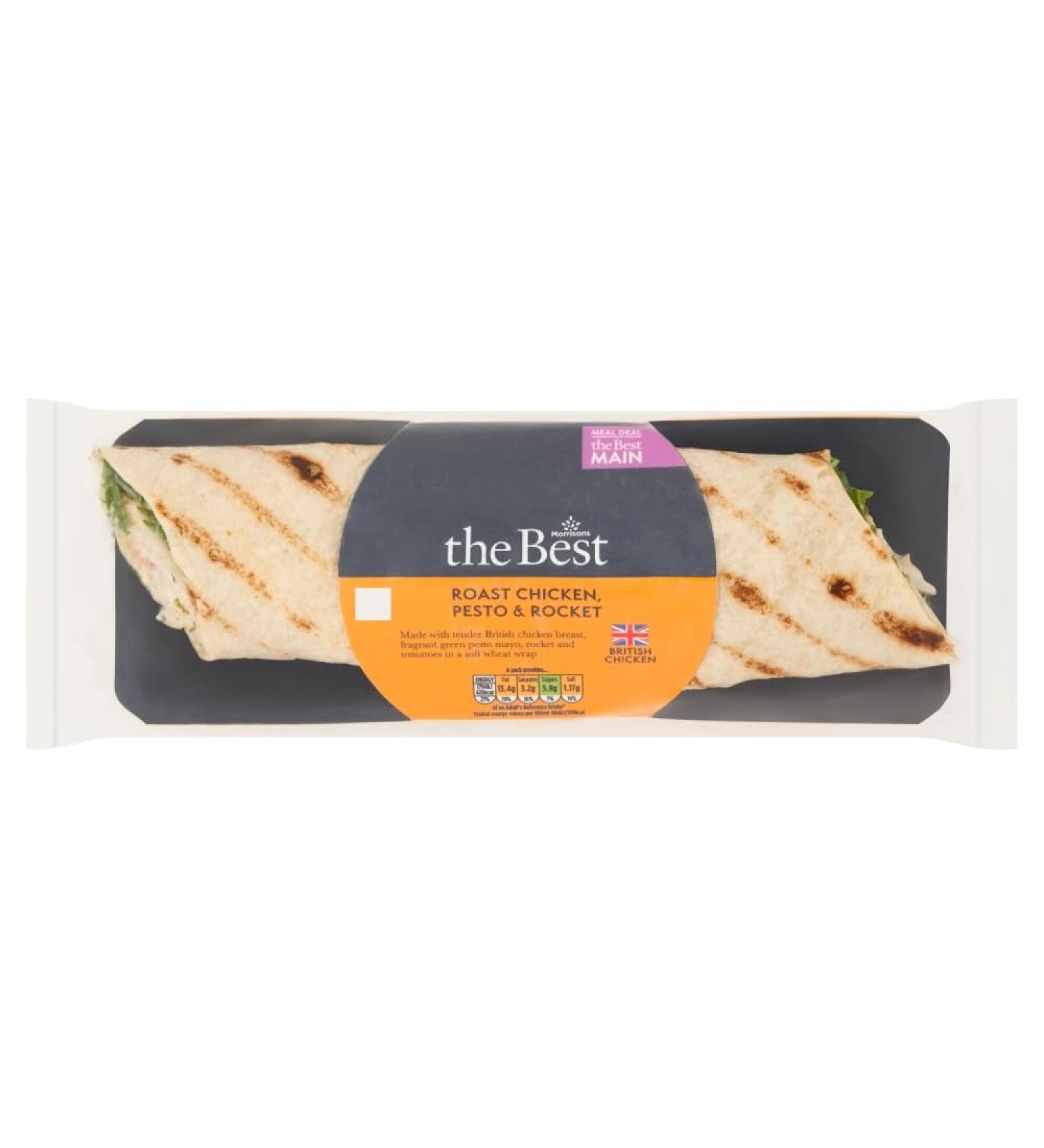 Morrisons The Best Roast Chicken Pesto & Rocket