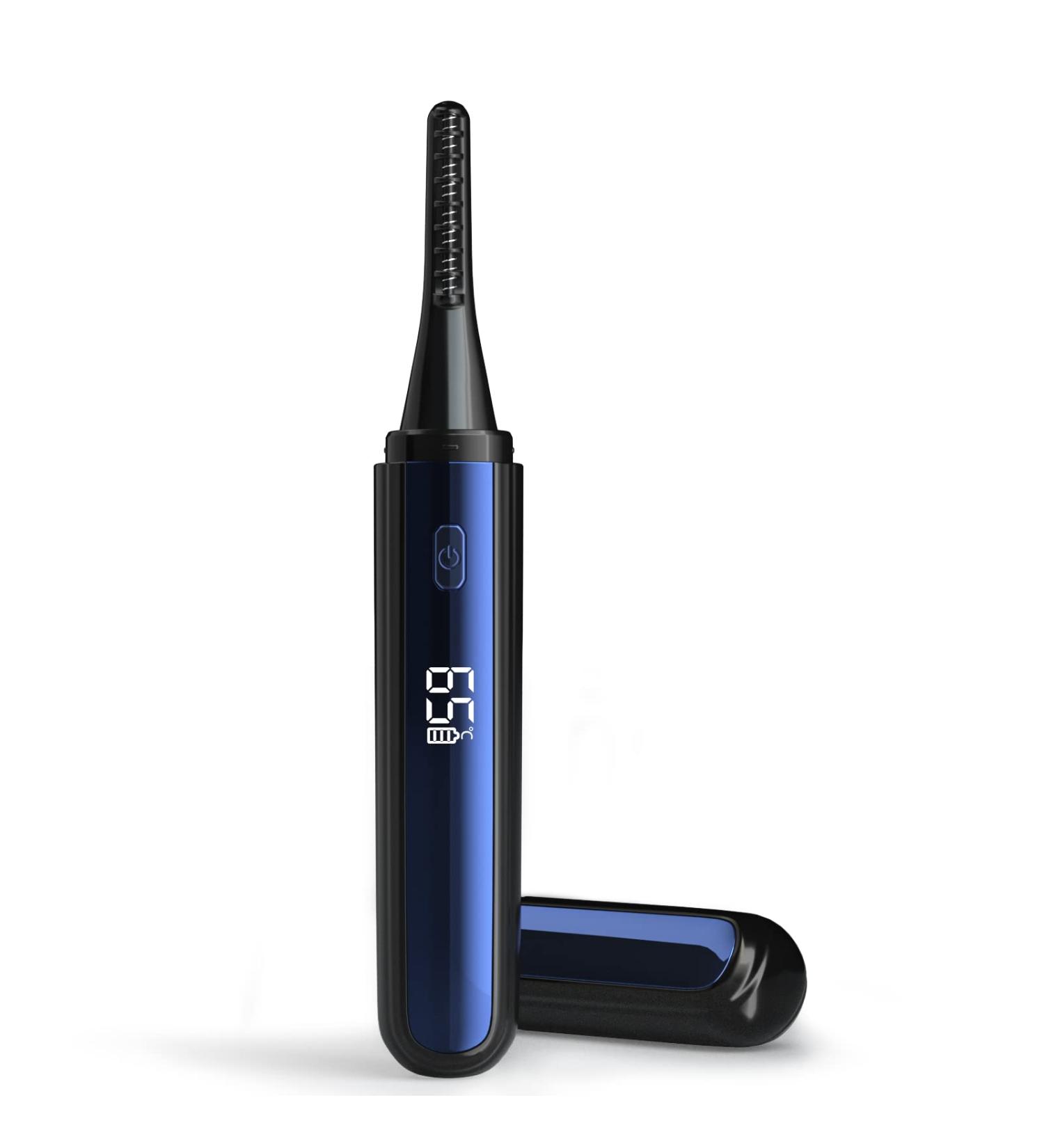 Heated Eyelash Curler - Electric Heated Lash Curler with 4 Temps & LED Display for 24h Long-Lasting Natural Curls - Quick 10s Heat Up - Buy Online on GoSupps.com