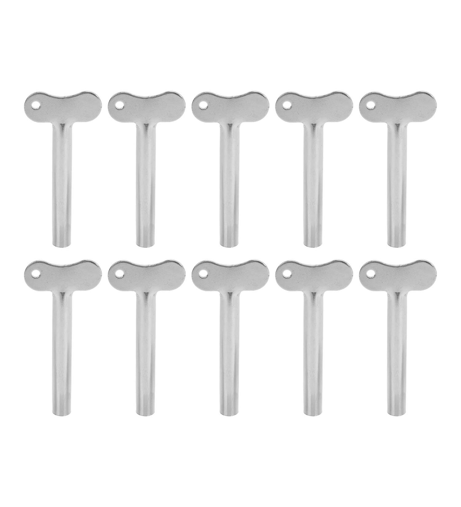 10 Pieces Toothpaste Tube Presser Set | Iron Color Expressor for Hair Dye & Cosmetics | Essential Bathroom Tools - Buy Online on GoSupps.com