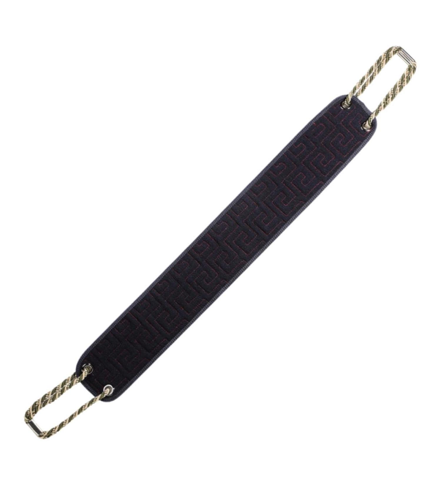 Buy 38-Inch Egyptian Loofah Back Scrubber - Double Sided Exfoliating Cloth for Men & Women | Long Handle Shower Back Washer - Buy Online on GoSupps.com