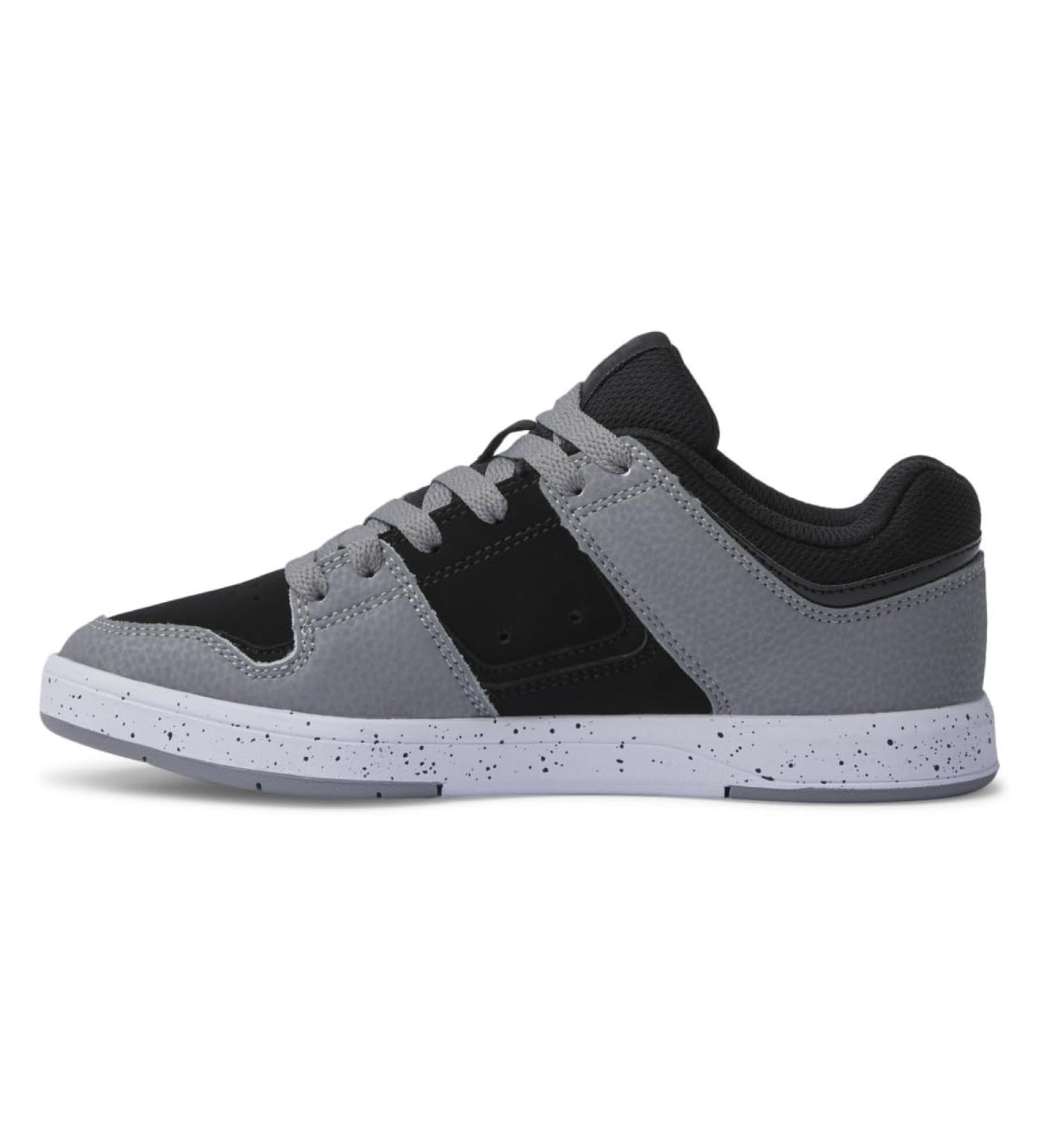 DC Shoes Boys DC Cure Sneaker 35 EU Black Armor | Stylish & Comfortable Kids' Footwear for International Shipping - Buy Online on GoSupps.com