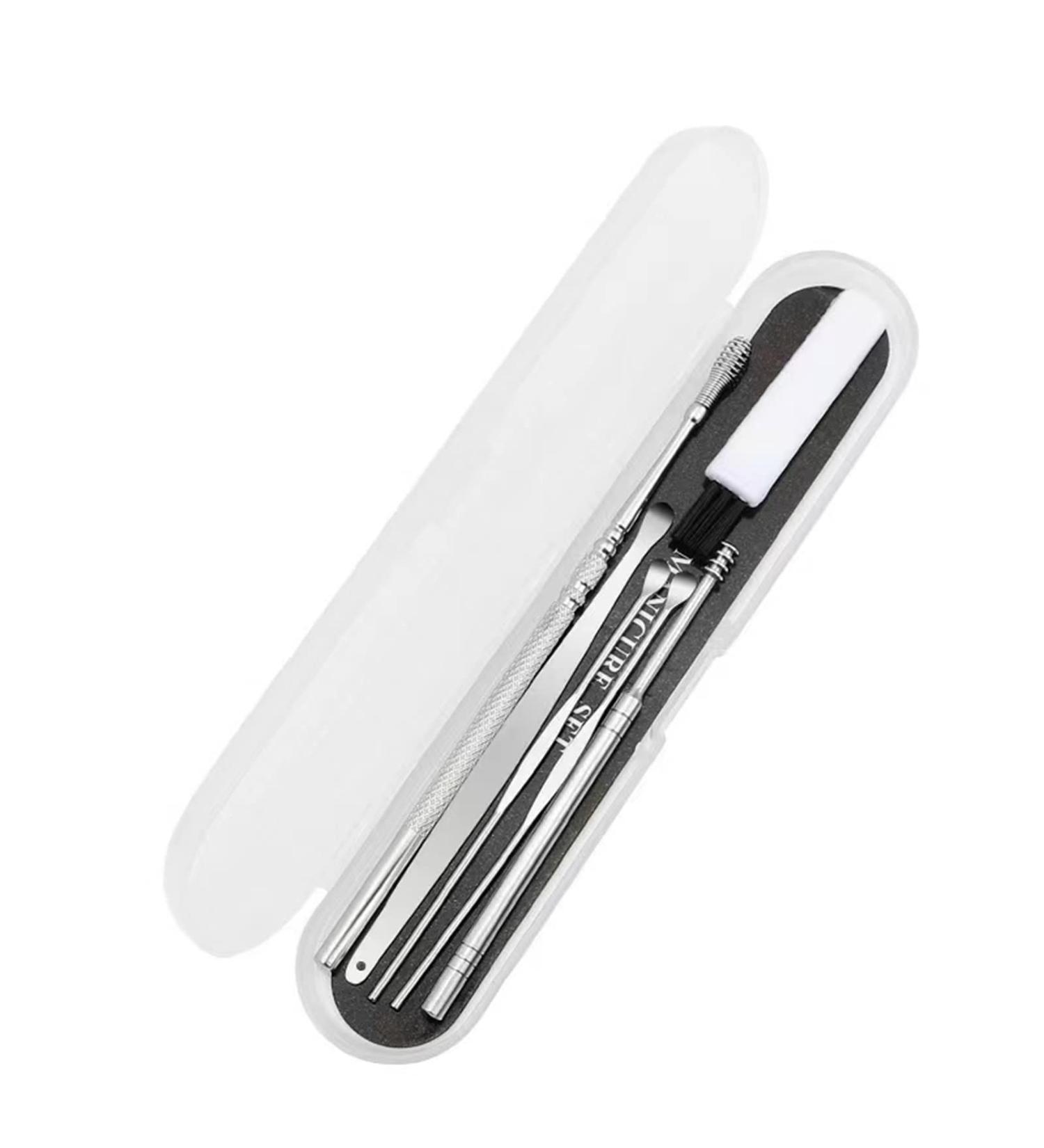 MeiPingH Tao Ear-Scoop - Stainless Steel Portable Ear-Picking Tool for Adult Earwax Removal - Buy Online on GoSupps.com