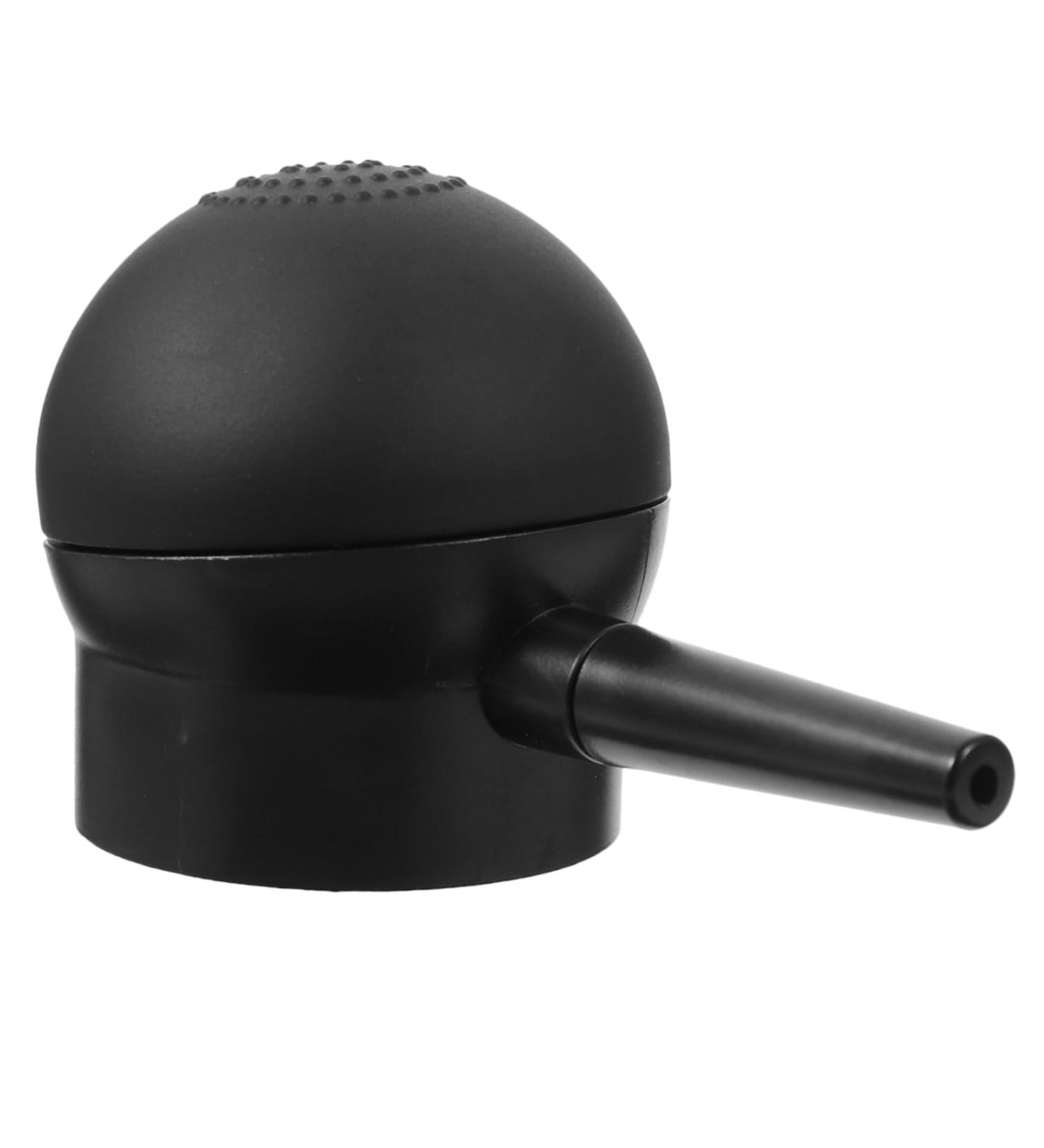 Beatifufu 1pc Hair Spray Bottle Fiber Powder Hair Building Nozzle Hair Fiber Nozzle Hair Powder Spray Black - Buy Online on GoSupps.com