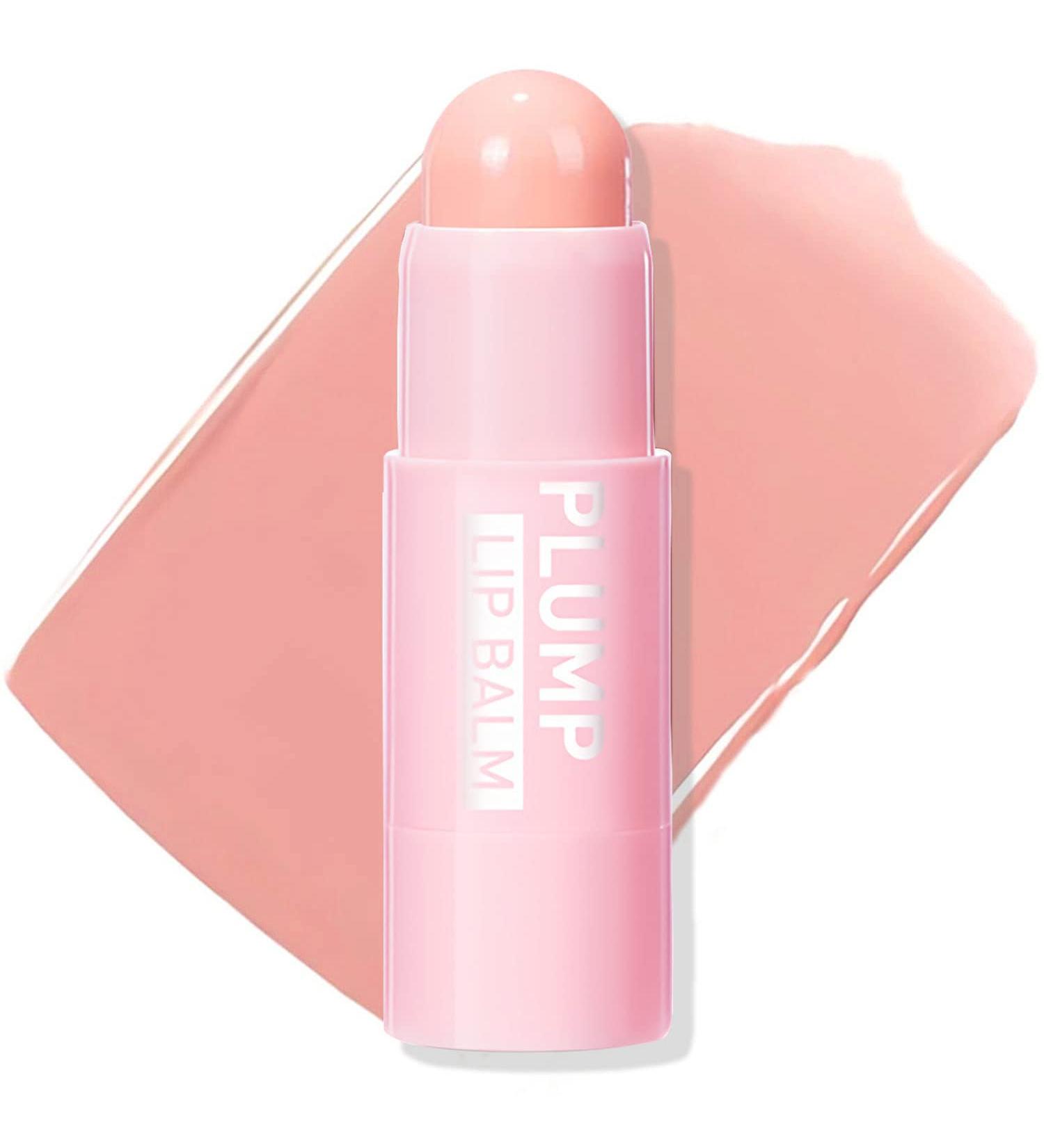 Plumping Tinted Lip Balm - Hydrating Lip Moisturizer & Plumper | Enhance & Care for Lips - 02 Sakura Pink - 0.17 Oz/4.8g - Buy Online on GoSupps.com
