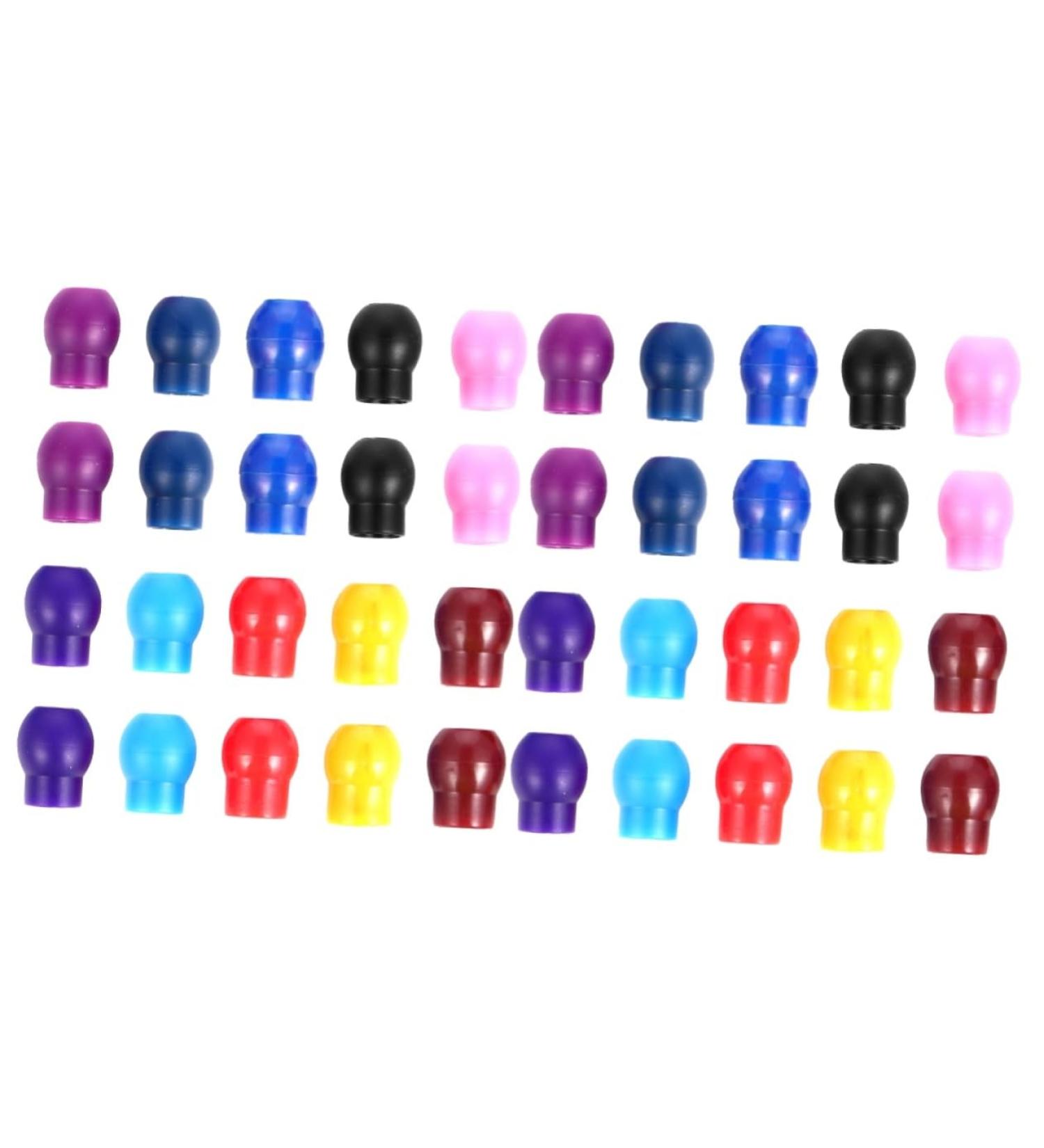 ULTECHNOVO 20 Pairs Silicone Earplugs & Eartips Replacement - Assorted Colors Large Size PVC - International Shipping Available - Buy Online on GoSupps.com