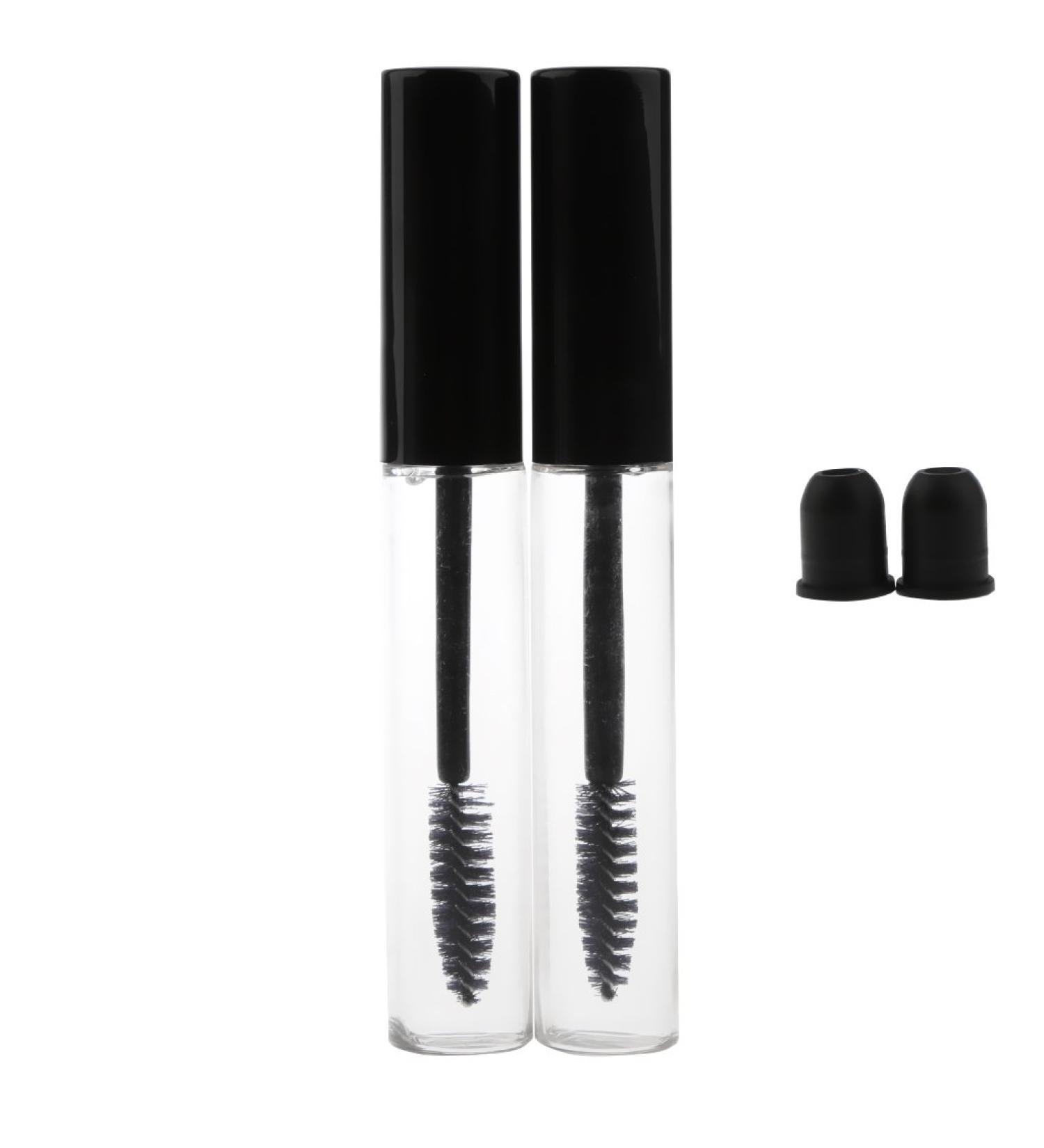 GAZECHIMP 2-Part 10ml Mascara Tube Set - Empty Container with Eyelash Brush for Extensions - Ideal for Mascara Storage & Application - Buy Online on GoSupps.com
