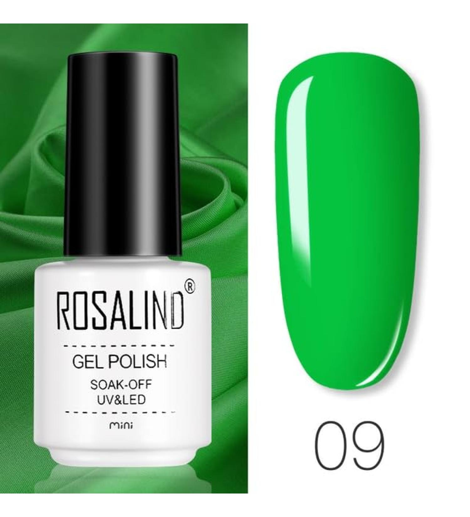 Nail Gel Polish Neon Hybrid Varnish Semi Permanent Nail Art Design Soak Off Top Base Coat Esmalte UV Gel Nail Polish - (Color: RA09) - Buy Online on GoSupps.com