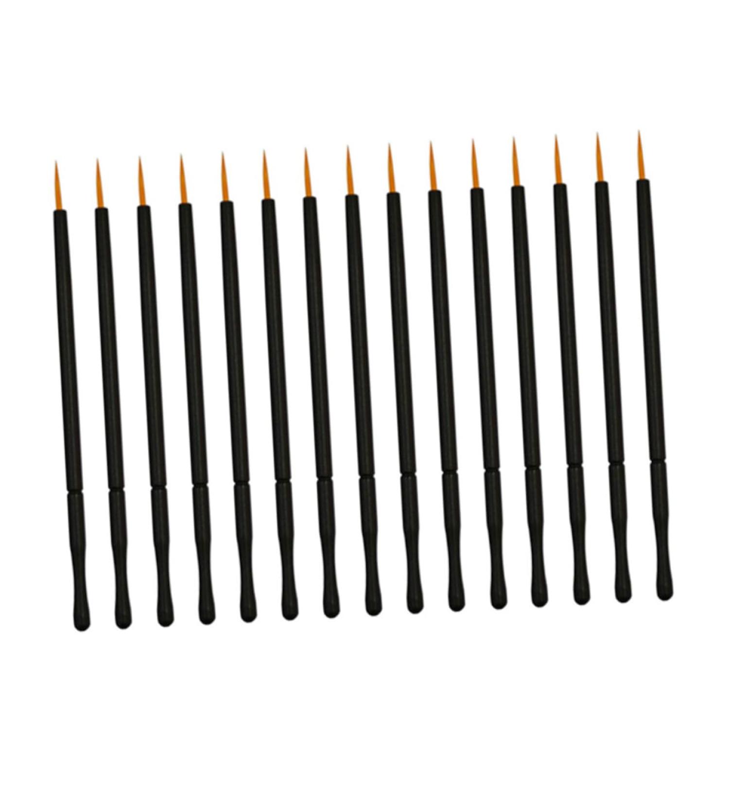 Balacoo 50pcs Liquid Eyeliner Pen White White Eyeliner Eye Makeup Tools Eye Shadow Brush Set Disposable 10X0.5cm Orange - Buy Online on GoSupps.com