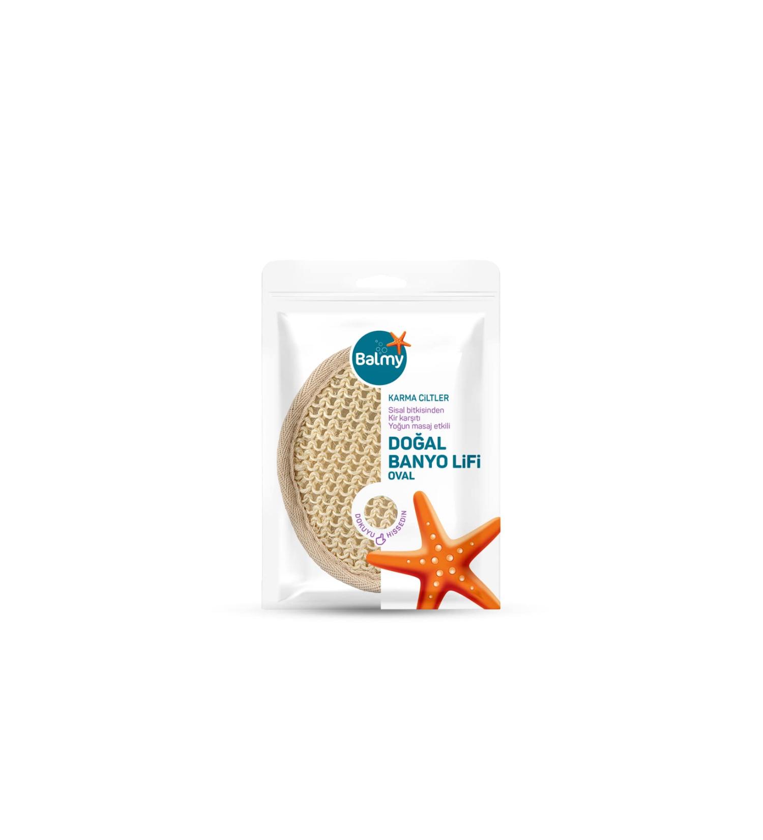 Sisal Face & Body Oval Pad Bath Peeling: Smart Anti-Cellulite - Pack of 2 - Buy Online on GoSupps.com