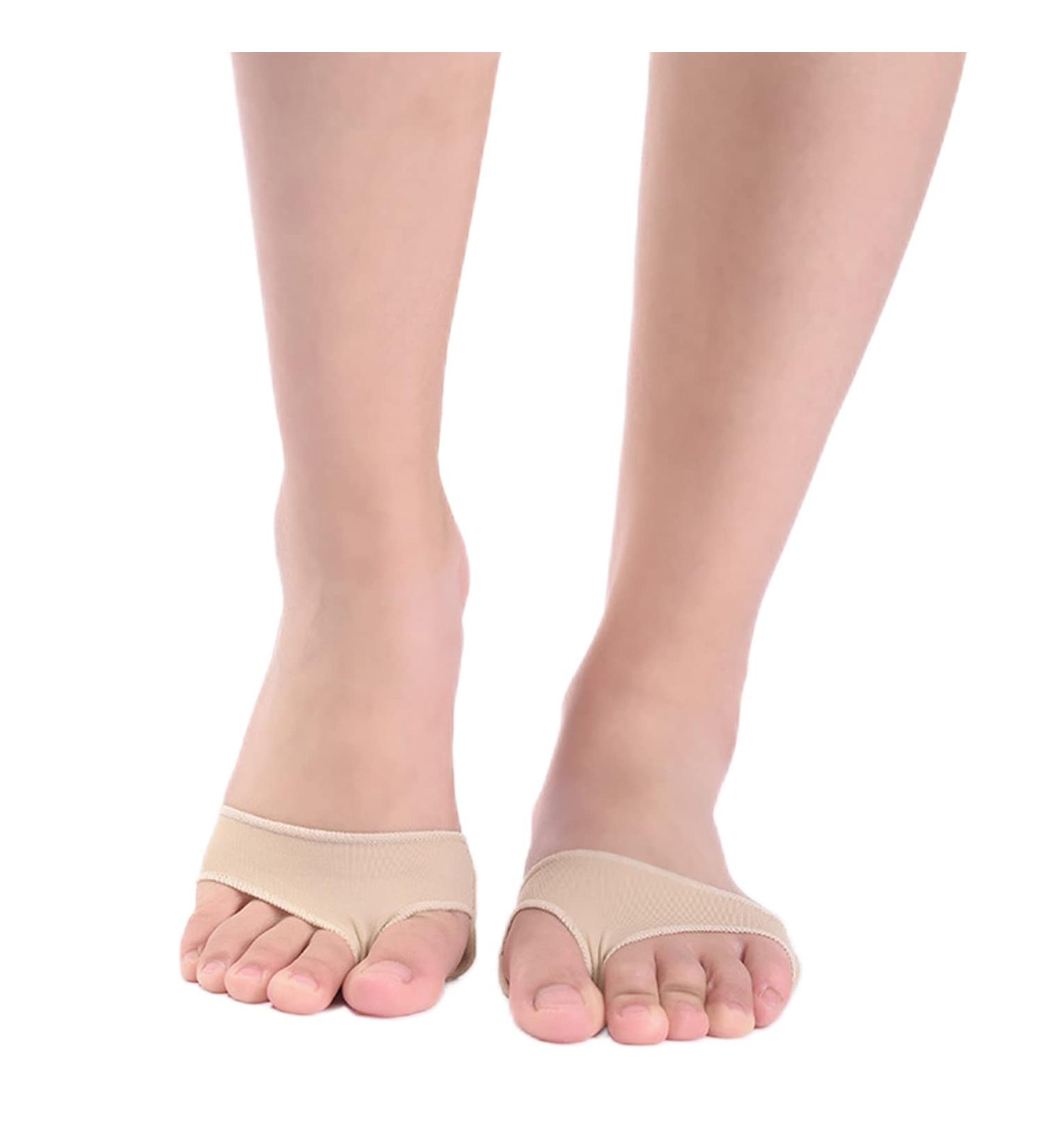 Foot Care Toe Caps & Metatarsal Sleeves: Gel Cushions for Morton's Neuroma Bunion Relief & Forefoot Pain - Soft Pads & Separators - Buy Online on GoSupps.com