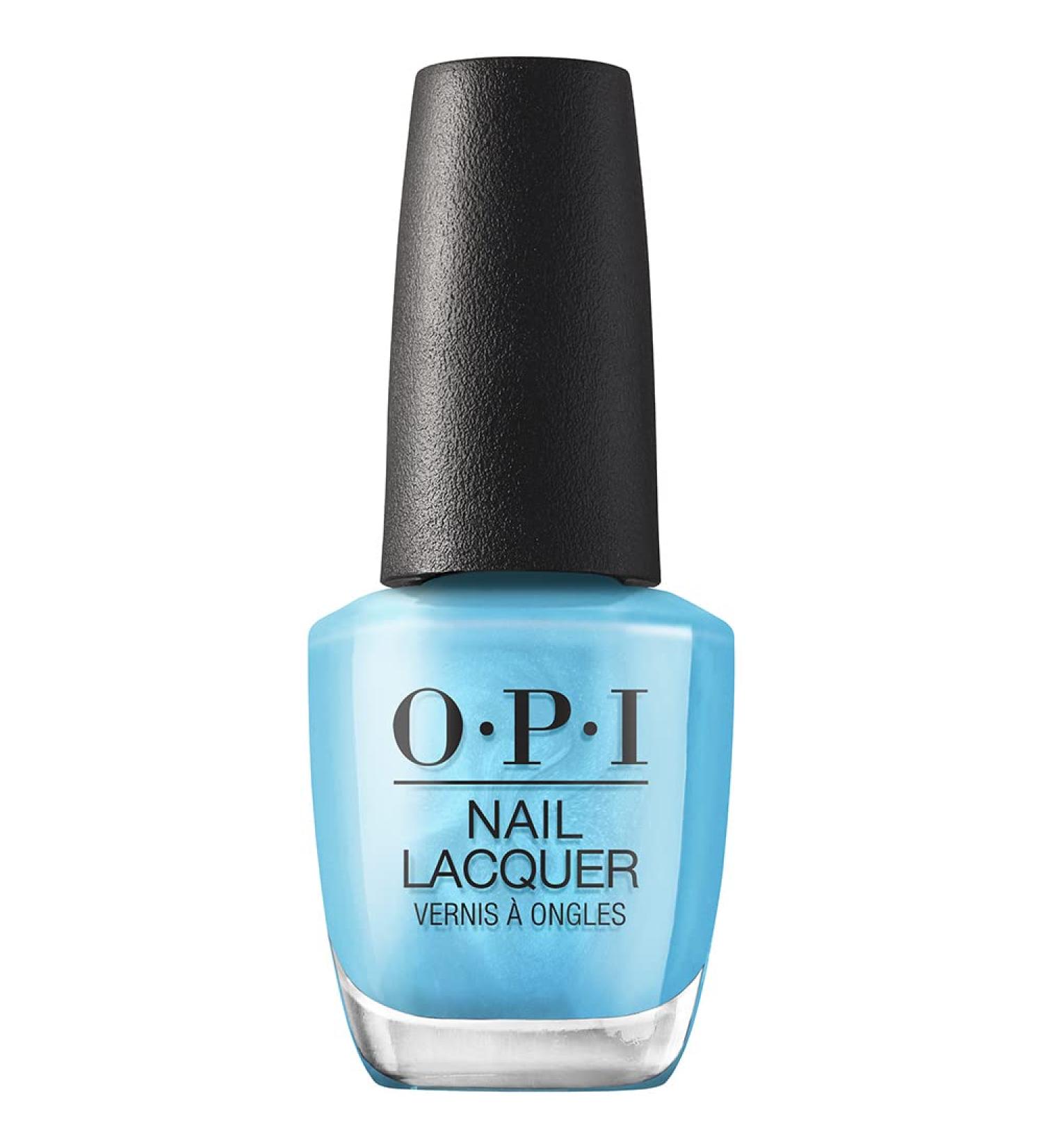 OPI Surf Naked Blue Nail Polish - Summer 2023 Collection, Opaque & Vibrant Pearl Finish, Chip Resistant, Fast Drying - 0.5 fl oz - Buy Online on GoSupps.com