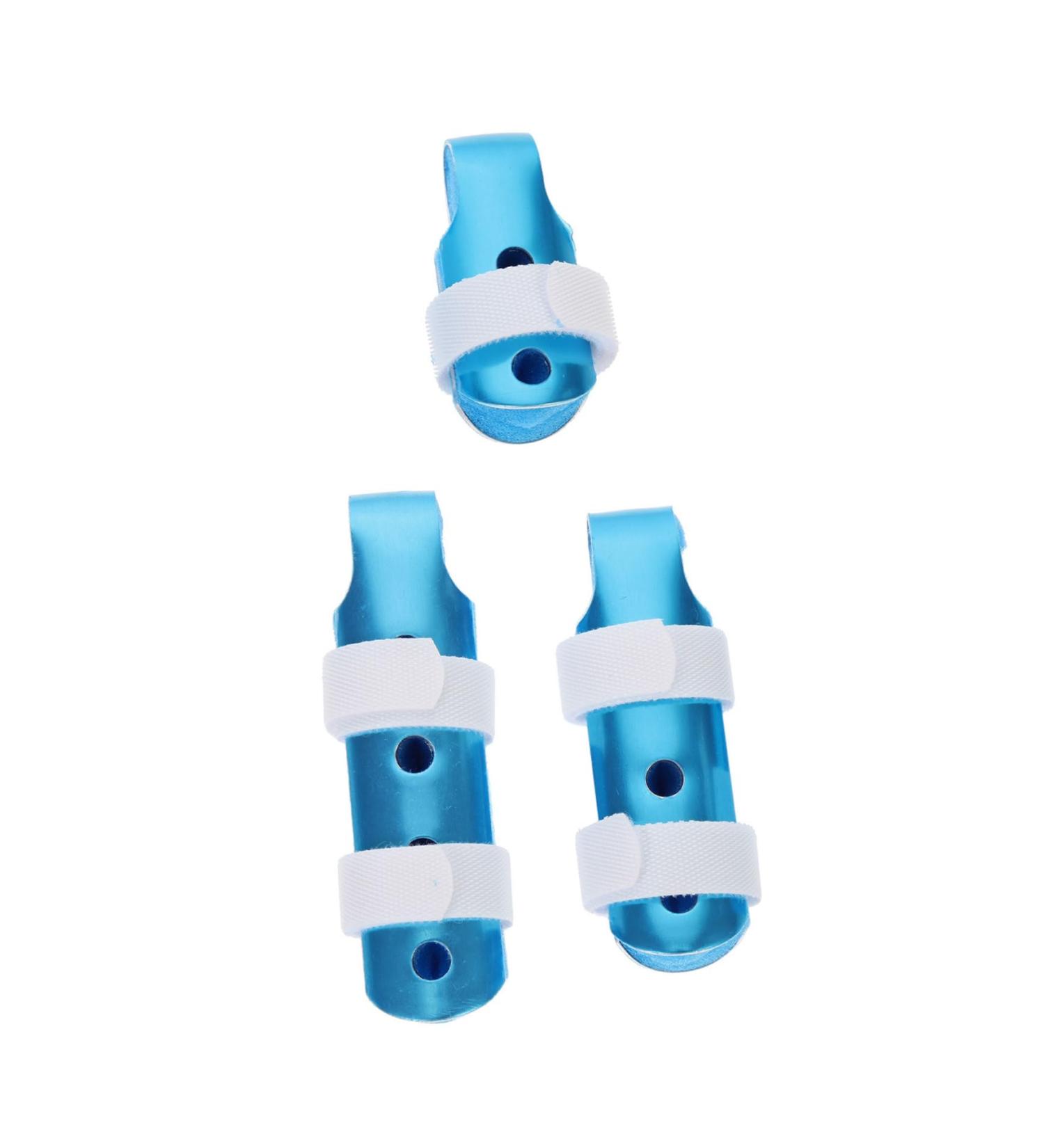 FRCOLOR 3pcs Finger Splint Metal Bracket - Breathable Aluminum Alloy Finger Stabilizer for Broken Finger Support - Buy Online on GoSupps.com
