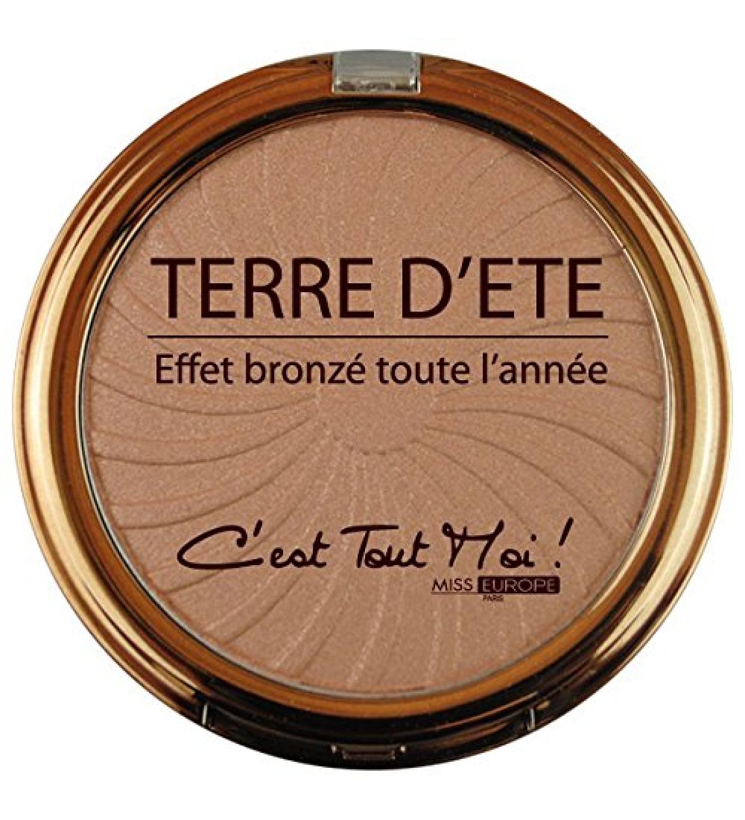 Make-up powder tinted bronzed powder shade "golden iridescent" 12 gr