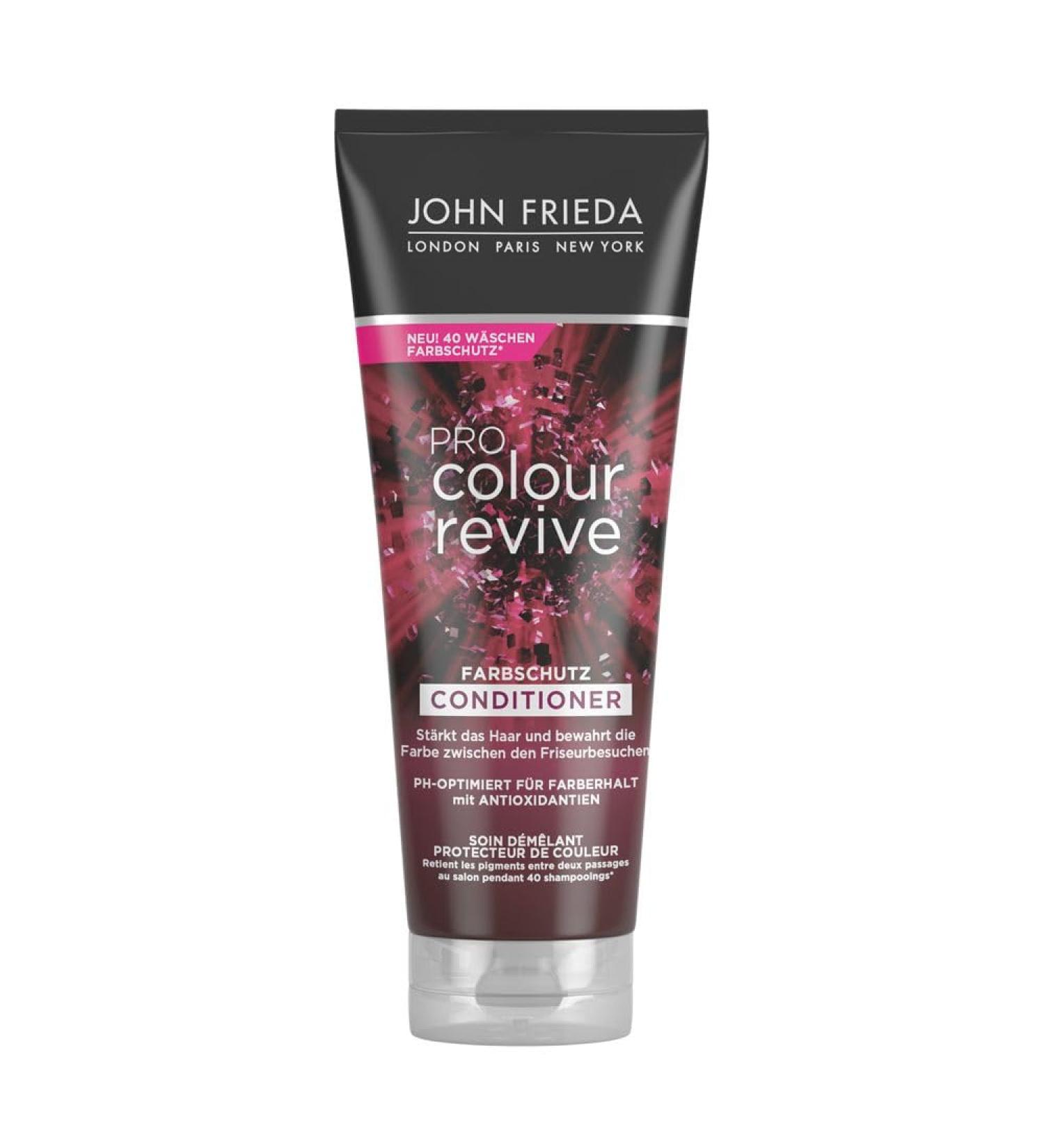  John Frieda John Frieda PRO Colour Revive Colour Protection Conditioner - 250ml Capacity - pH Optimised for Colour Retention - Strengthens Hair - Preserves Color Between - Buy Online on GoSupps.com