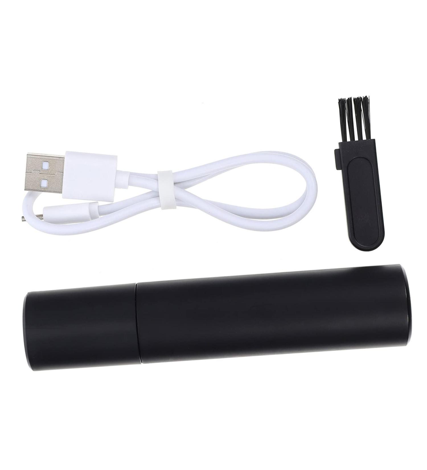 FRCOLOR Electric Ear & Nose Hair Trimmer - 2 Pcs Creative Nose Hair Cleaner & Remover Tool for Personal Care - Black - Buy Online on GoSupps.com