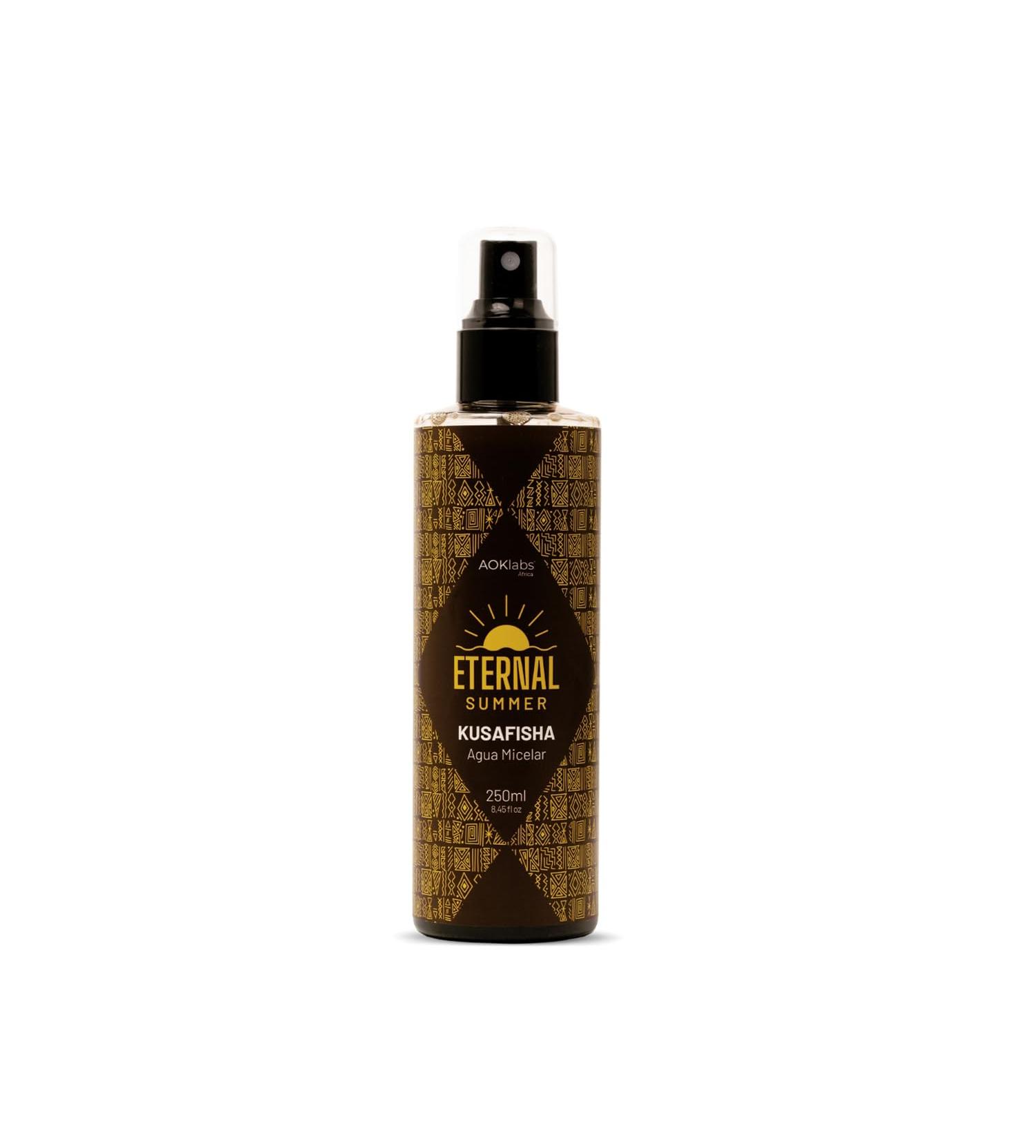 AOKlabs- KUSAFISHA Black Micellar Water natural make-up remover micellar water cocoa micellar water make-up remover and moisturiser suitable for all skin types 250ml. - Buy Online on GoSupps.com