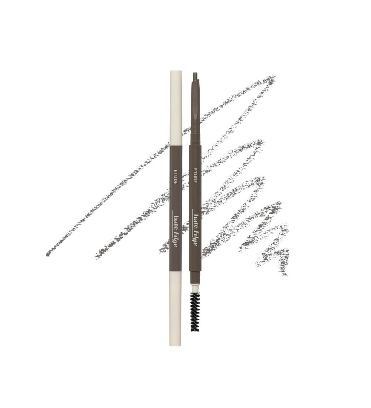 ETUDE Bare Edge Brow Pencil 03 Grey Brown - Clump-Free Precision for Perfect Brows | Buy Internationally - Buy Online on GoSupps.com