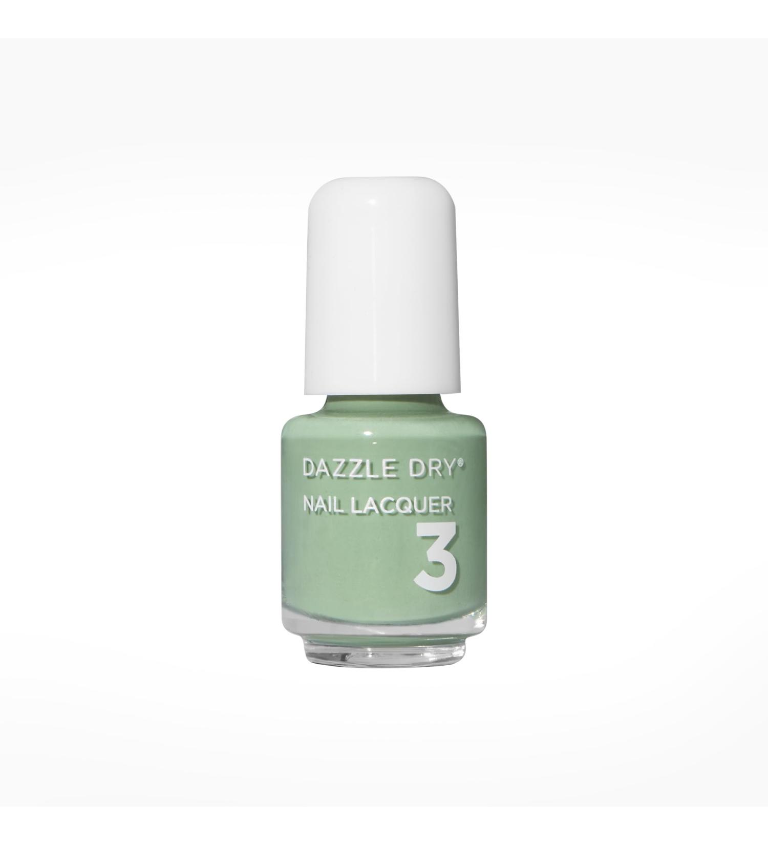 Dazzle Dry Nail Mini Lacquer - Cardigan (Warm Sage Green Full Coverage 0.17 Fl Oz) | Buy Internationally - Buy Online on GoSupps.com