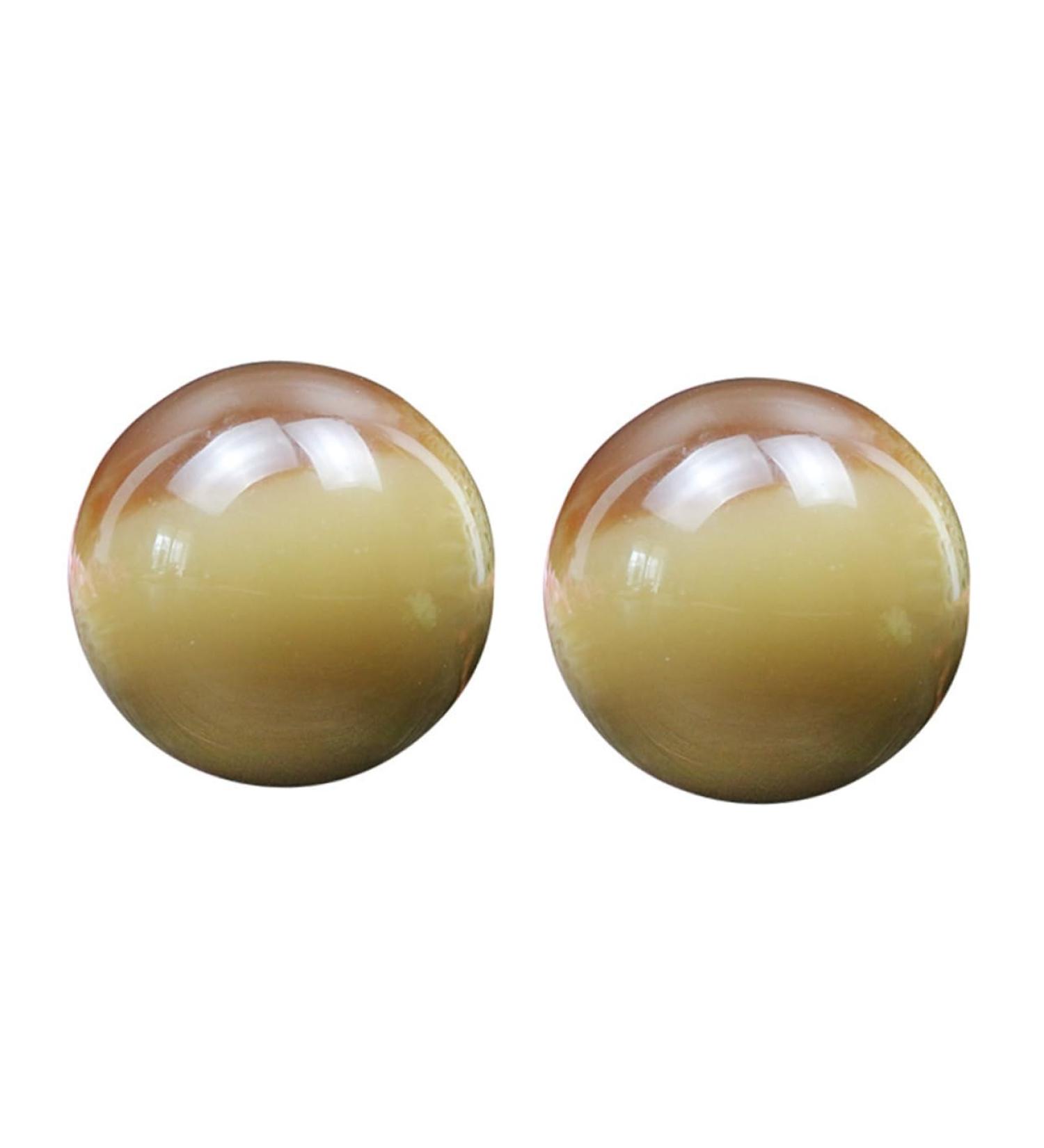 Partykindom 2-in-1 Horn Fitness Balls | Chinese Health Massage & Meditation Tools | Yak-Horn Gymnasium Handballs - Buy Online on GoSupps.com