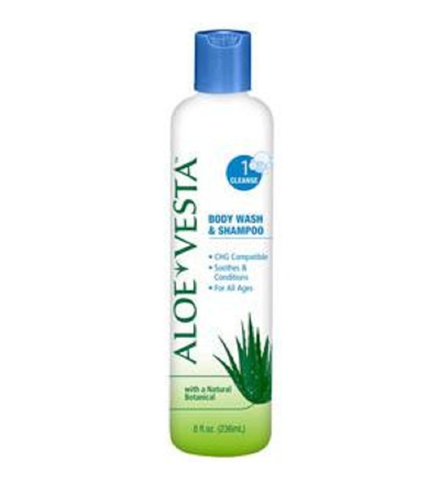Aloe Vesta 2-n-1 Body Wash and Shampoo, Aloe Vesta 2N1 Body-Shmp 8 oz, (1 EACH, 1 EACH) by ConvaTec
