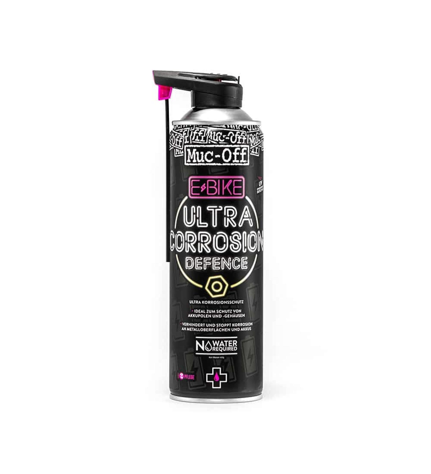Muc Off E-Bike Ultra-Corrosion Defence, 485 Milliliters - Advanced Anti-Corrosive Protection Spray for Electric Bikes - Prevents and Dissolves Rust