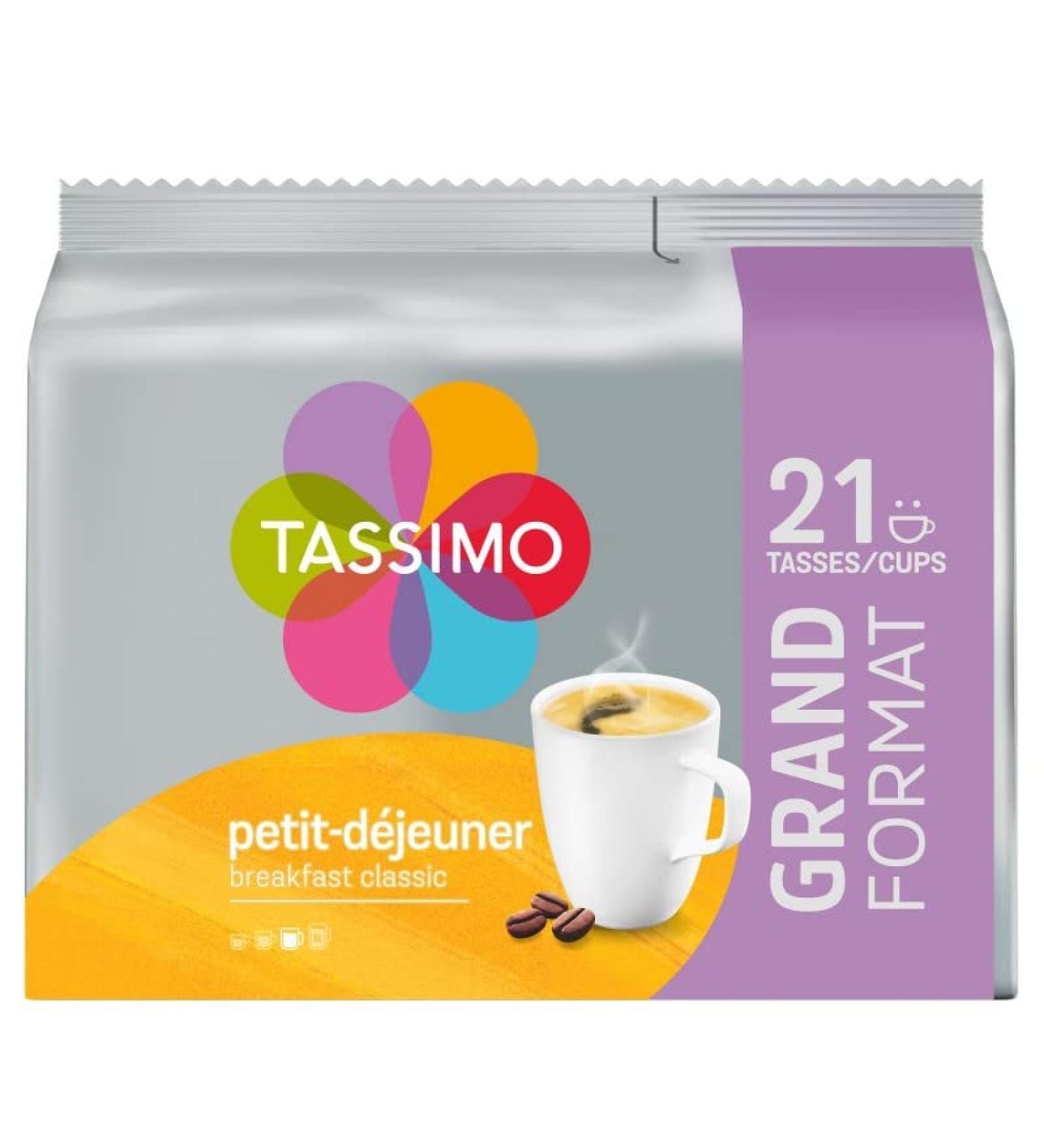  G n rique Tassimo - The classic breakfast in one click with 468 g coffee pods - Set of 3 - Buy Online on GoSupps.com