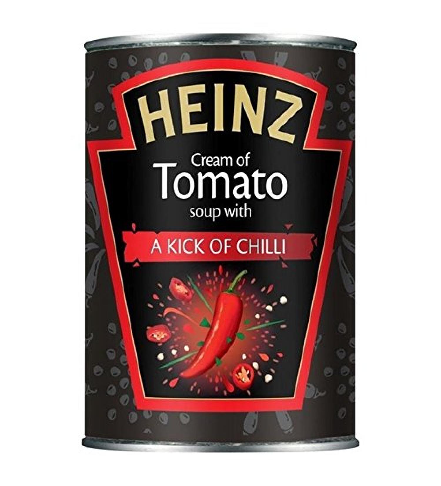 HEINZ HEINZ Tomato Soup with Chilli 400 g - Pack of 2