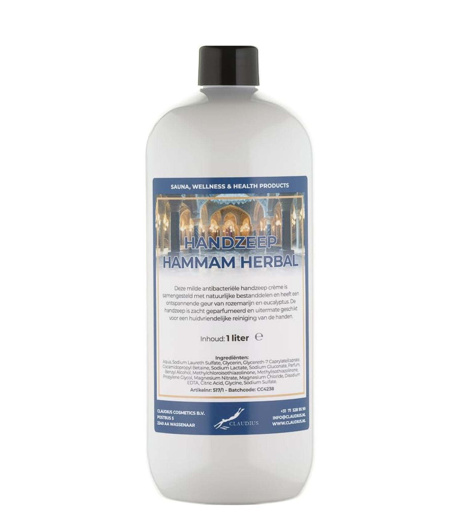 Claudius Hammam Herbal Hand Soap 1 l