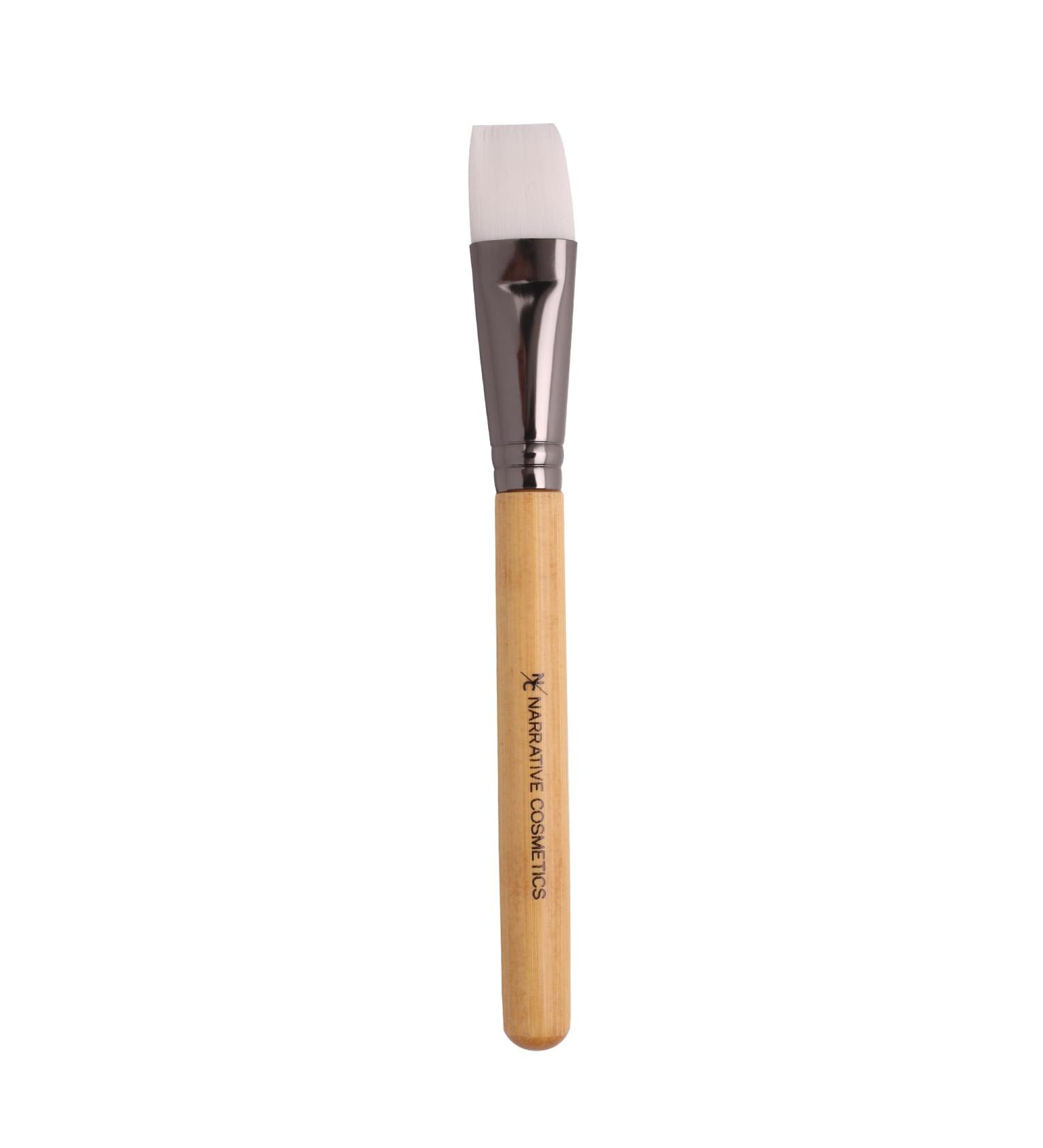 SFX Adhesive Makeup Brush with Synthetic Bristles & Natural Bamboo Handles