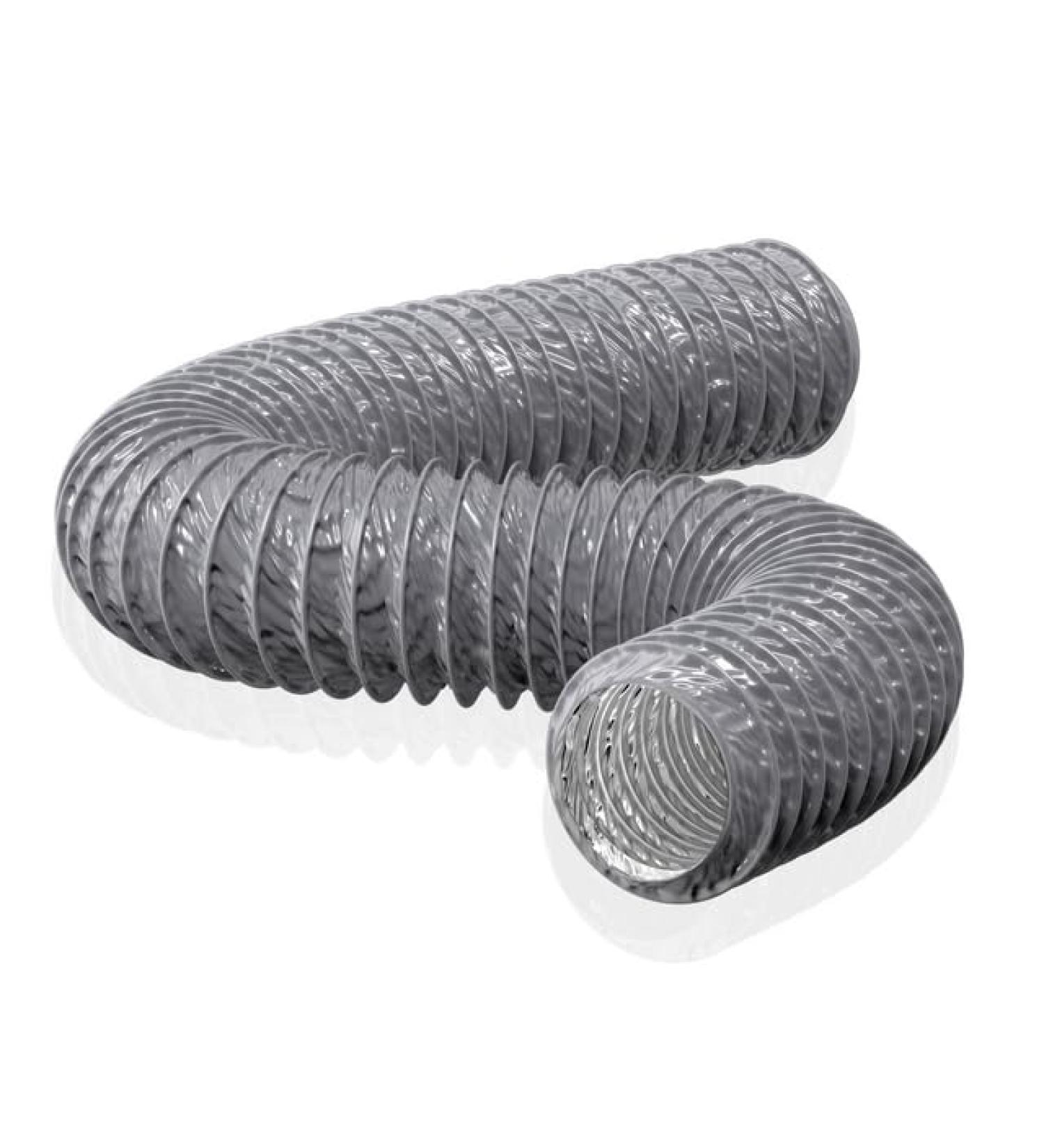 HG Power Exhaust Hose 150mm x 5m - Flexible PVC Aluminum Tube for Sound Insulated Ventilation & Exhaust Air Valves - Buy Online on GoSupps.com