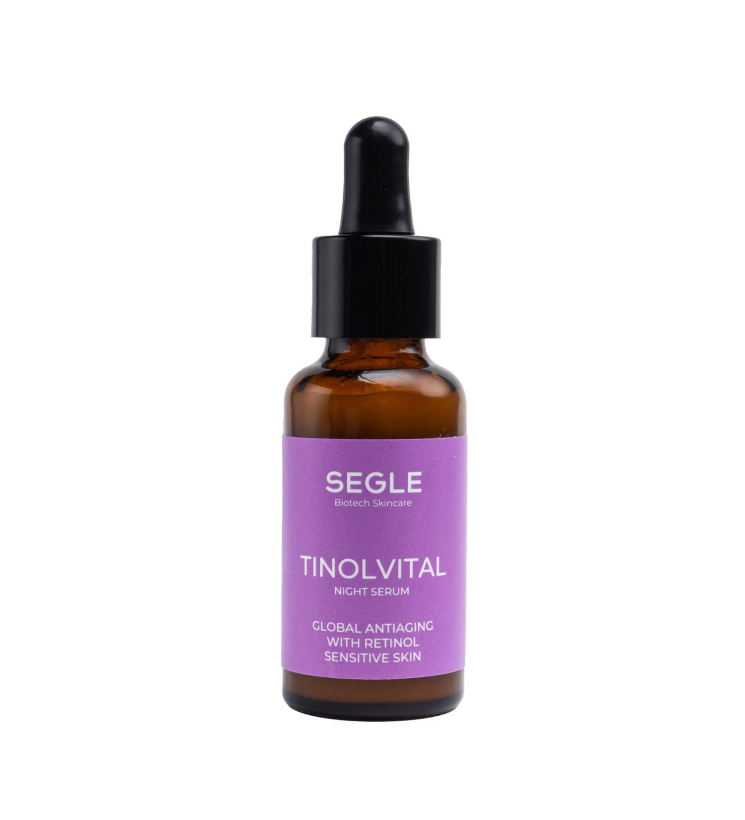 Segle Clinical | Tinolvital Serum | Anti-Wrinkle Retinol 3% | Suitable for Sensitive Skin | Firmer and Elastic Skin | Anti-Spot Action | 30ml - Buy Online on GoSupps.com