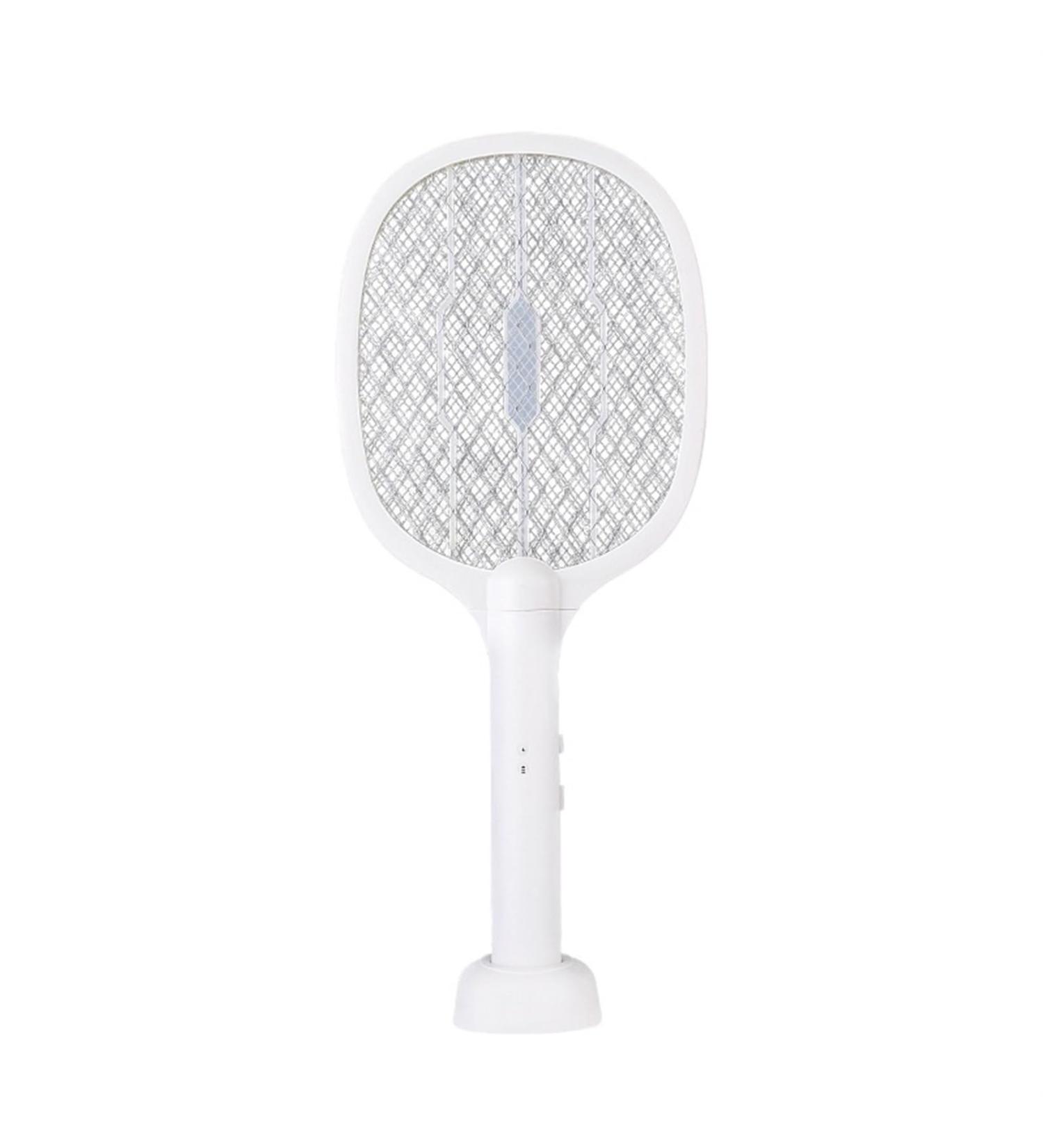 Electric Bug Swatter Rechargeable Bug Zapper Electric Bug Zapper Racket Bug Swat 2 in 1 Rechargeable Electric Fly Swat Standing Handheld Dual Purpose Mosquito Swat for Indoor and Outdoor Use - Buy Online on GoSupps.com