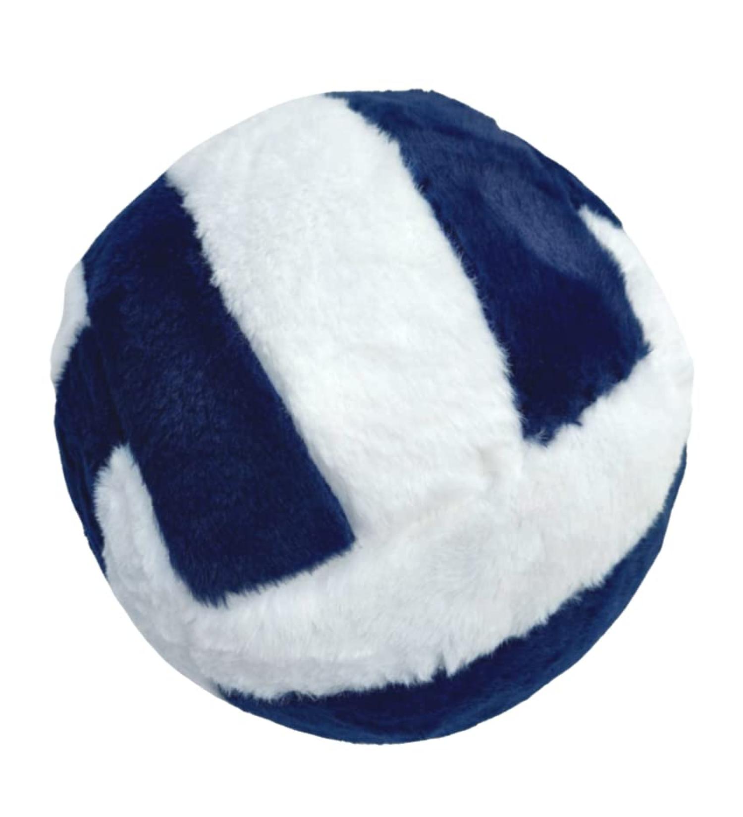 Dark Blue & White Plush Volleyball - Soft and Durable - Buy Online on GoSupps.com